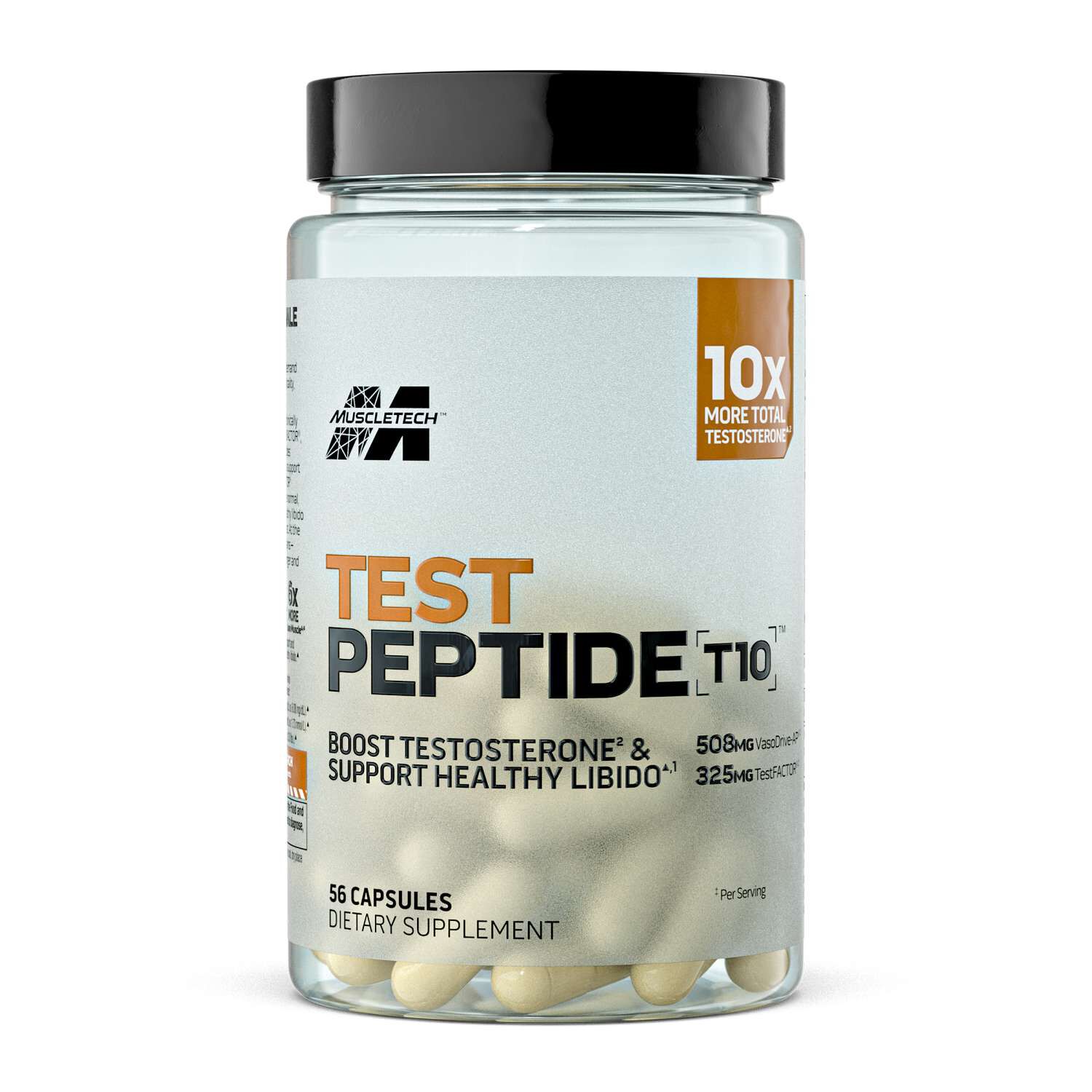 Test Peptide T10 - 56 Capsules (28 Servings)