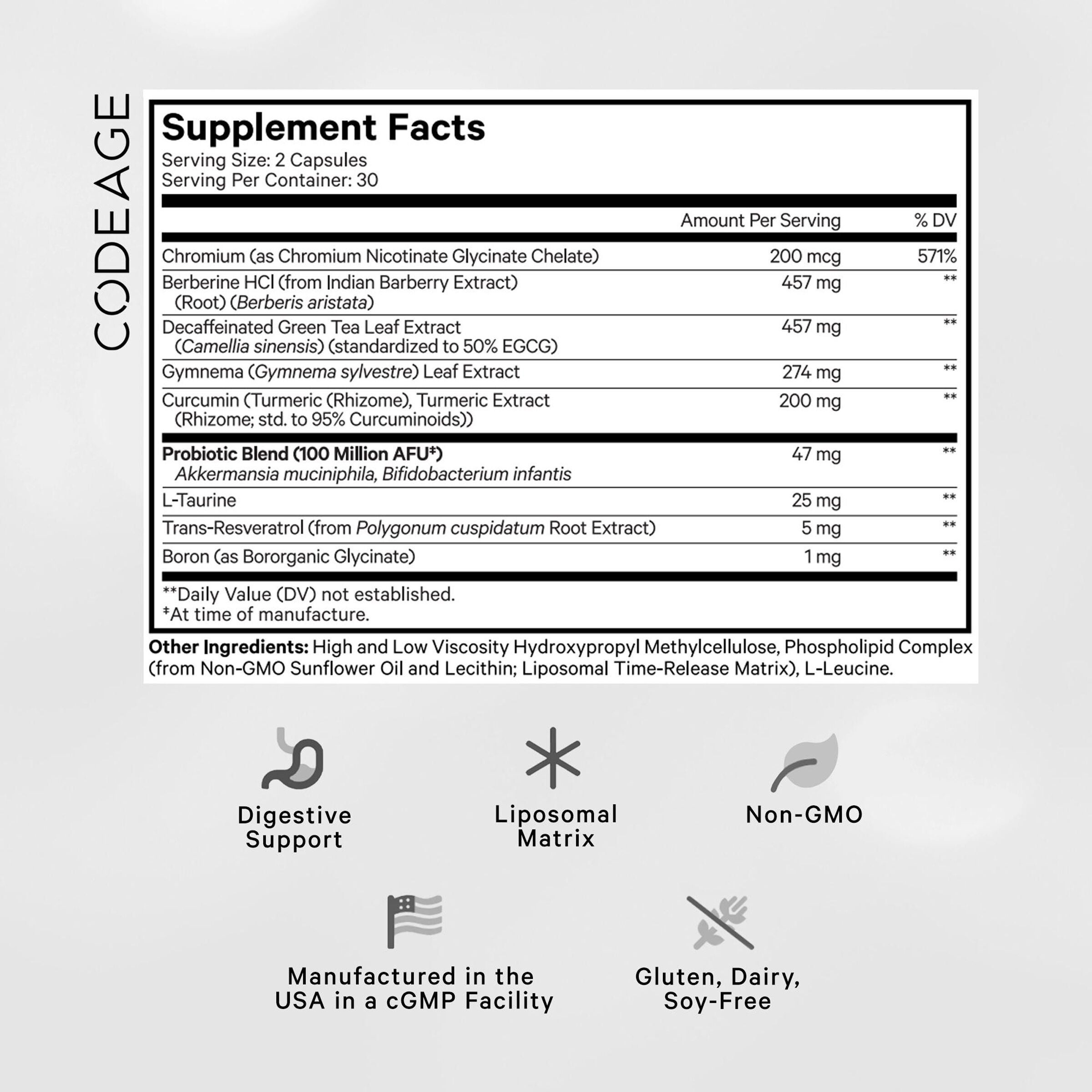 GLP-Advantage - 60 Capsules (30 Servings)  | GNC