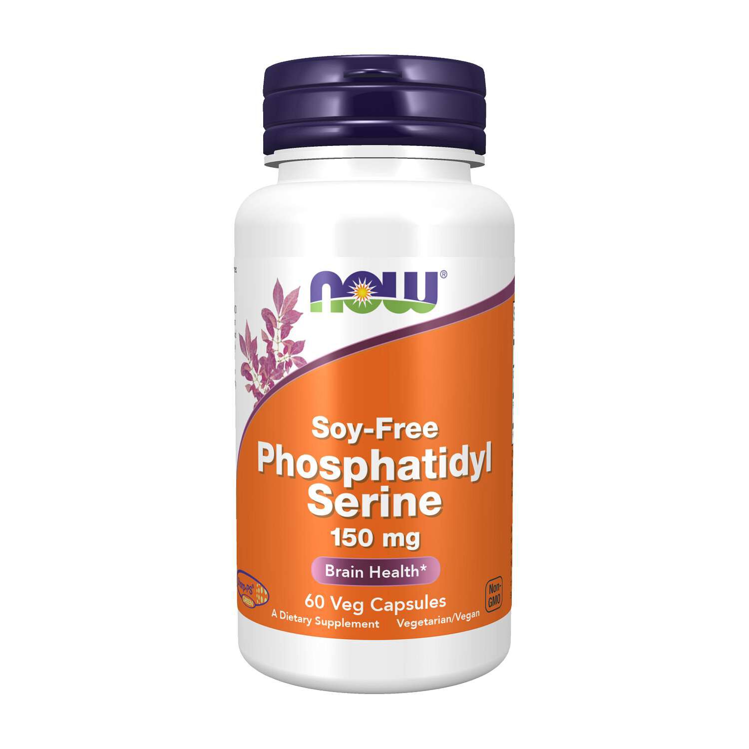 Soy-Free Phosphatidyl Serine 150mg - 60 Capsules (60 Servings)  | GNC