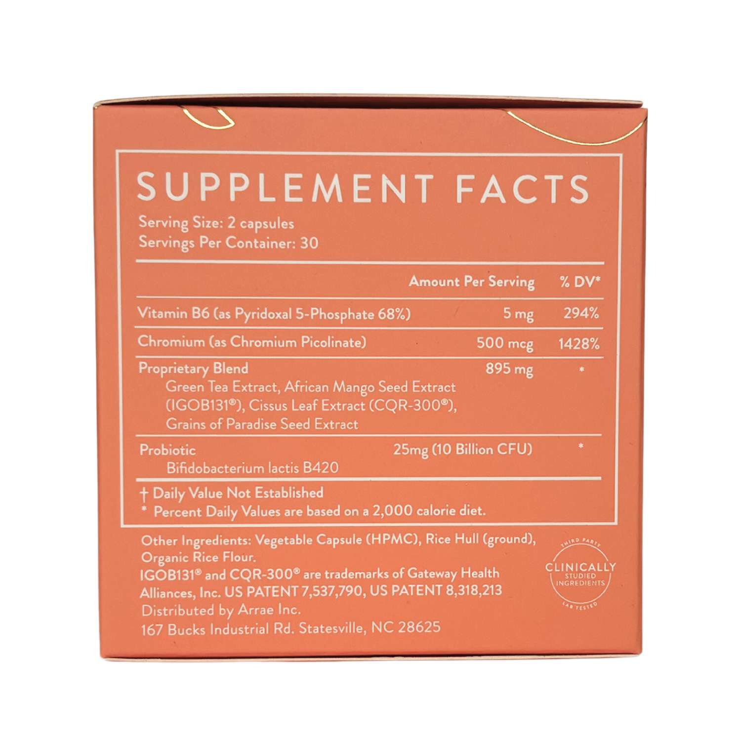 MB-1: Metabolic Burn - 60 Capsules (30 Servings)
