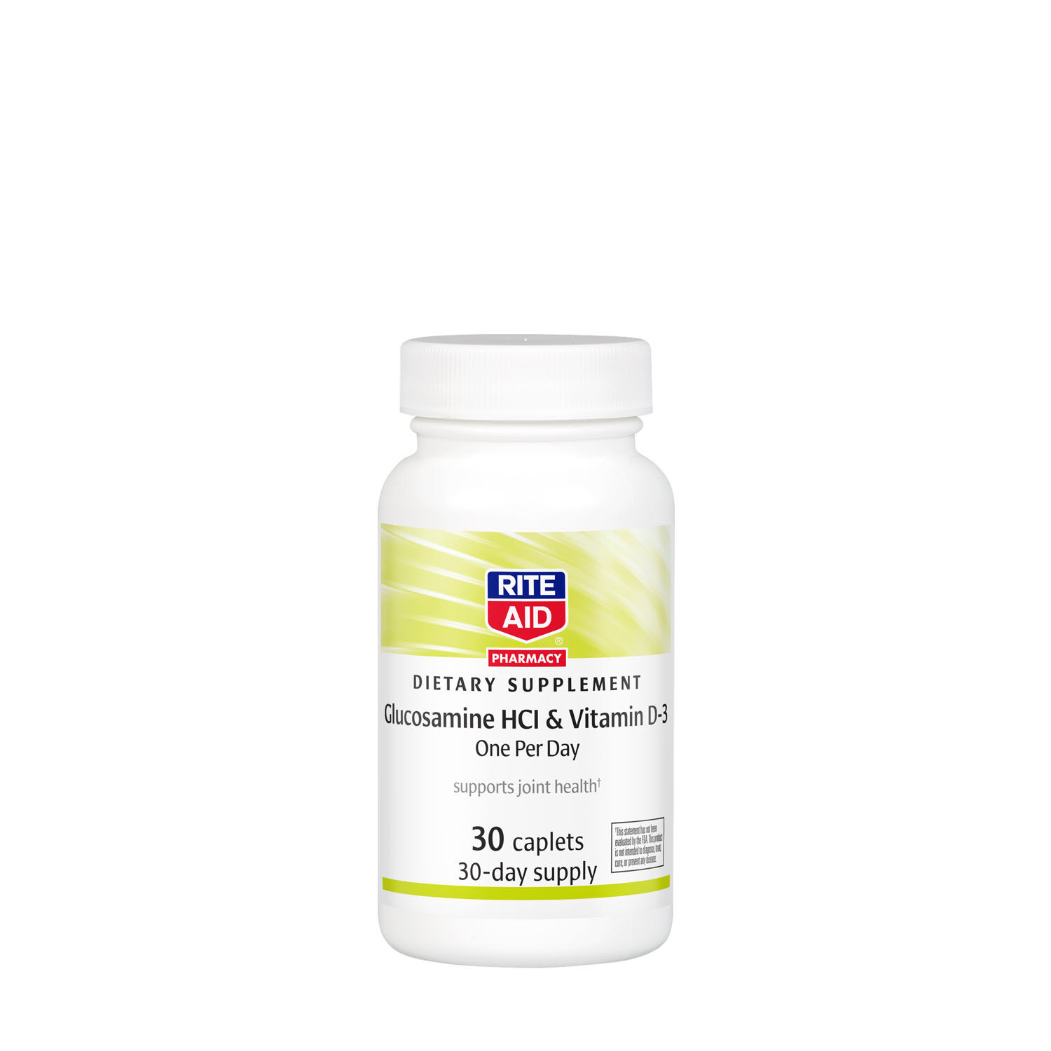 Rite Aid Glucosamine Hci and Vitamin D3 - 30 Caplets
