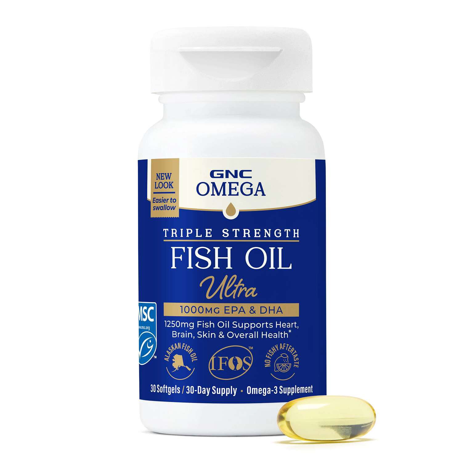 Triple Strength Fish Oil Ultra 100mg - 30 Softgels (30 Servings)
