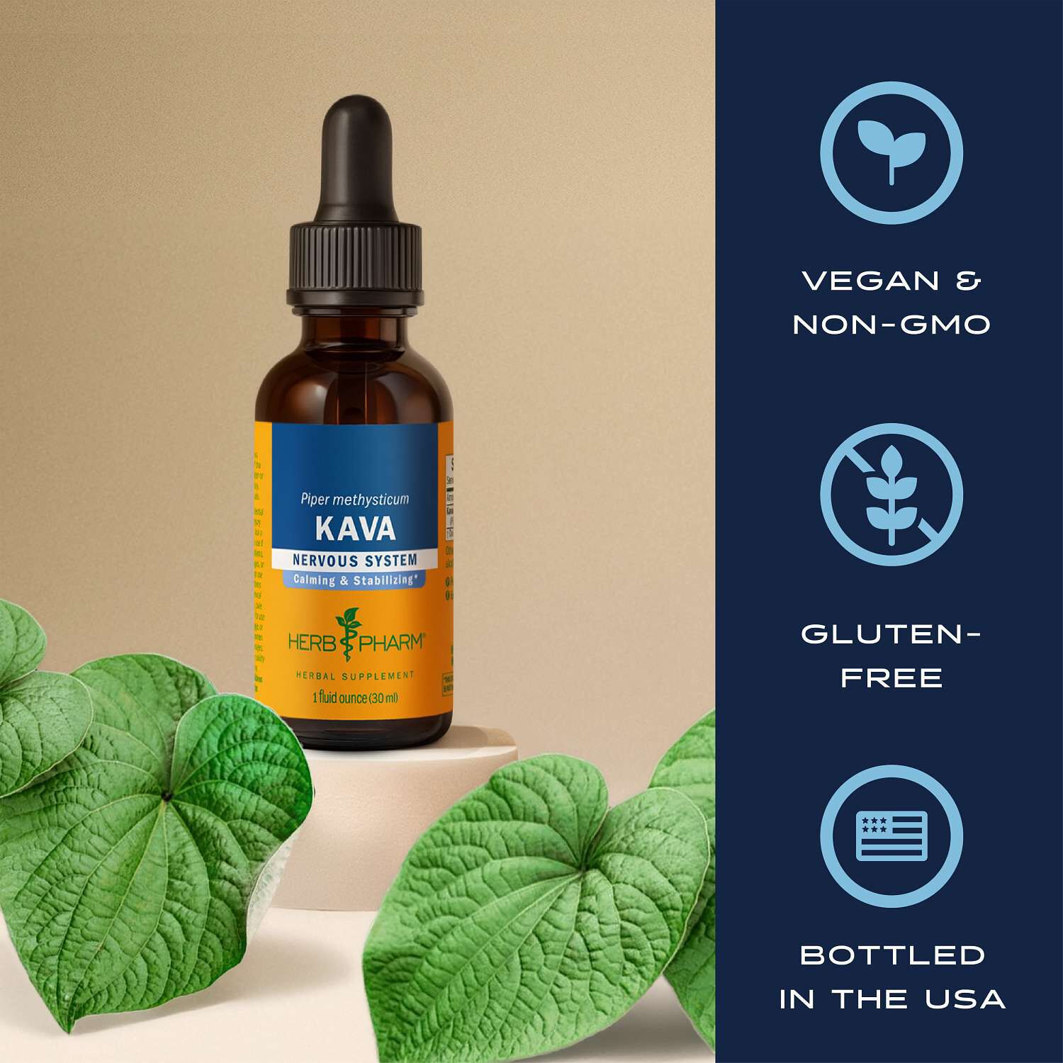 Kava Liquid Extract - 1 fl oz. (42 Servings)  | GNC