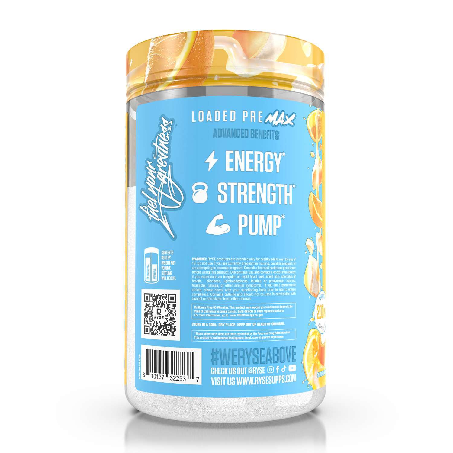 Loaded Pre Max - Orange Cream (25 Servings)