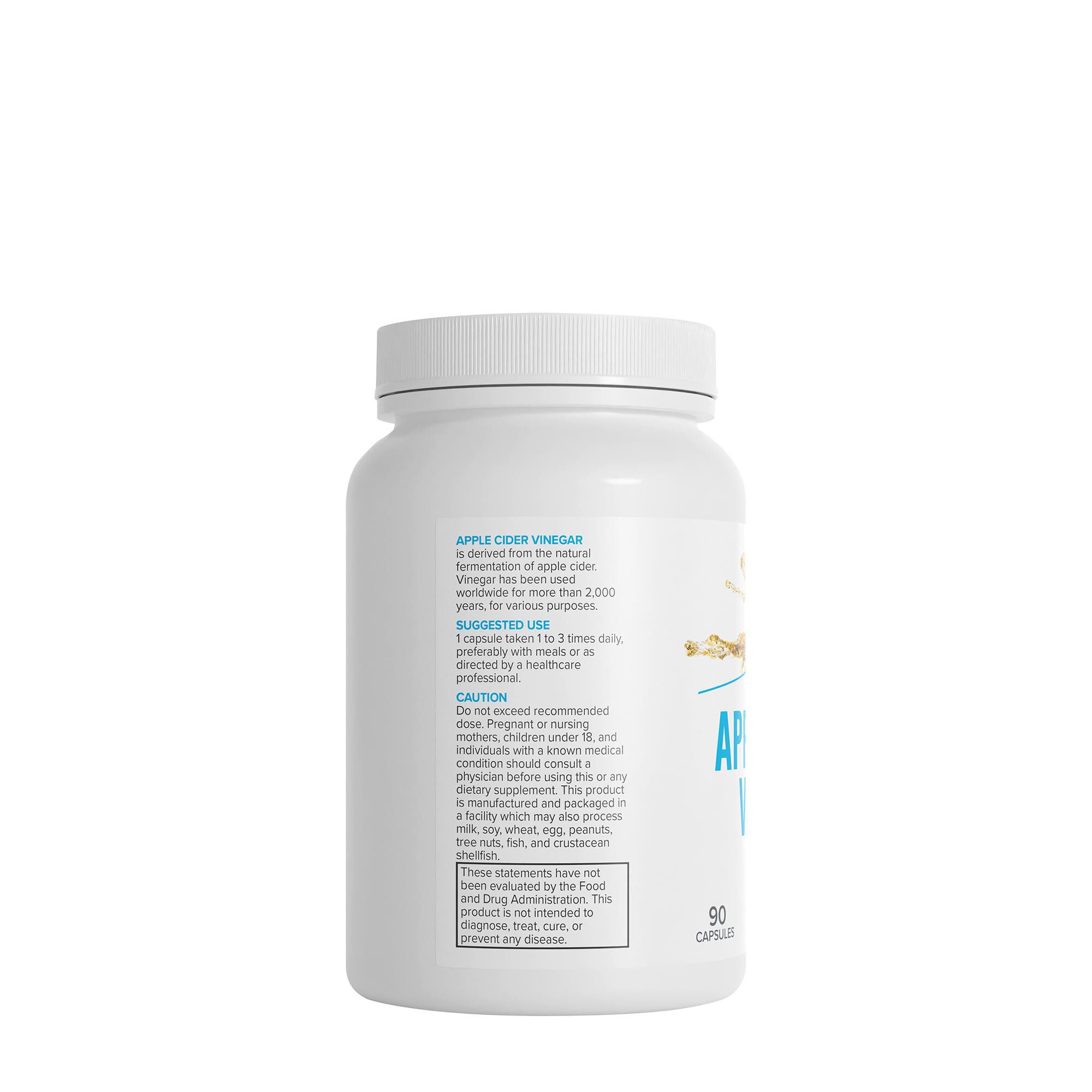 Apple Cider Vinegar - 90 Capsules (90 Servings)  | GNC