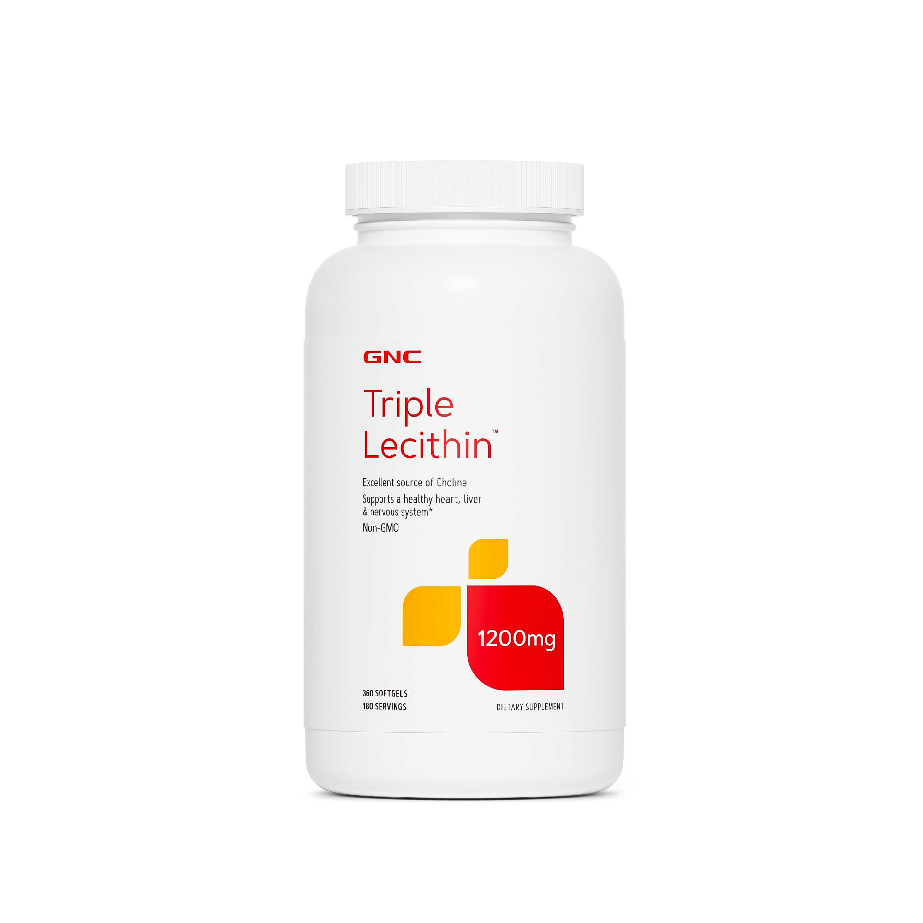 Triple Lecithin 1200mg - 360 Softgels (360 Servings)  | GNC