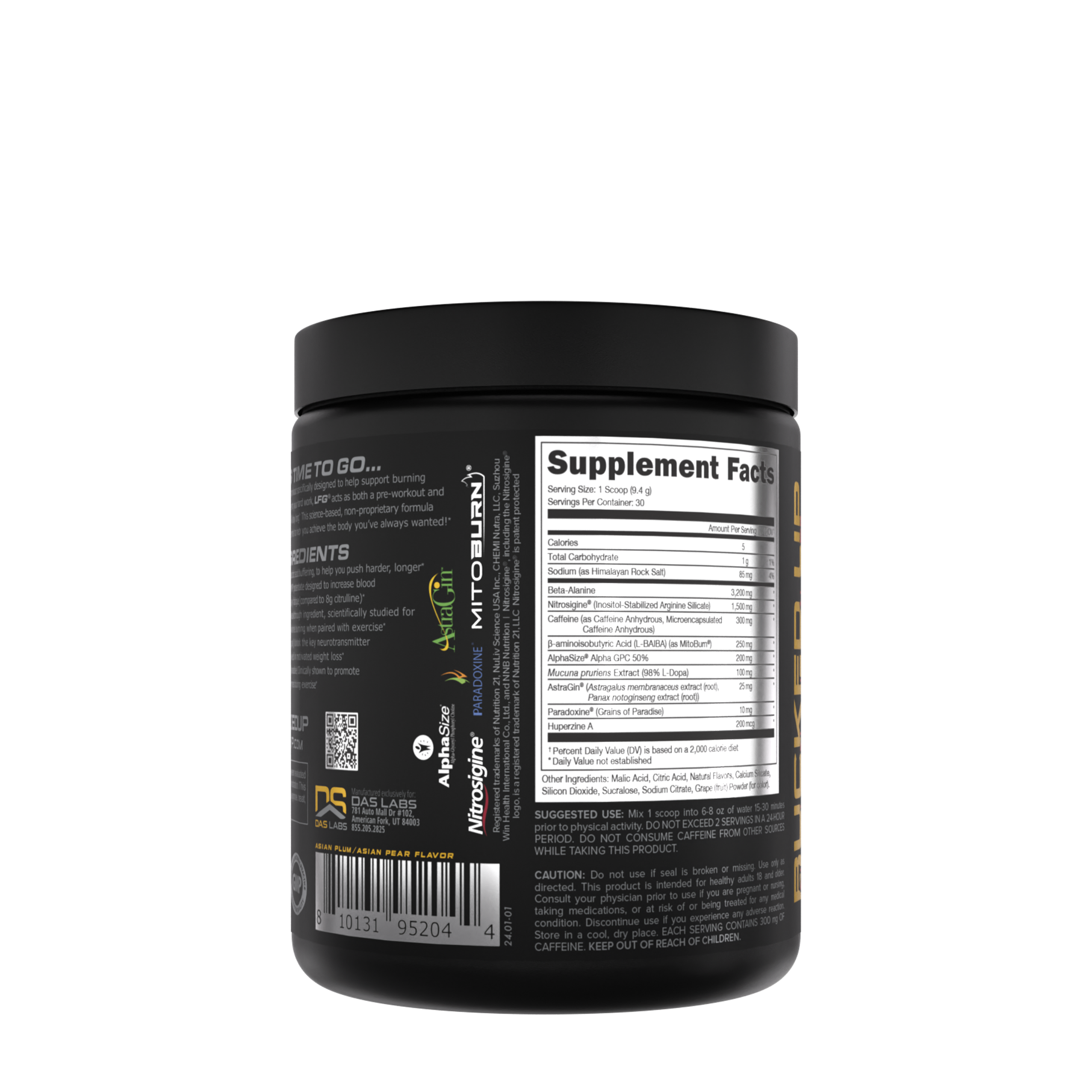 LFG Burn Pre-Workout - Ninja Nectar (30 Servings)