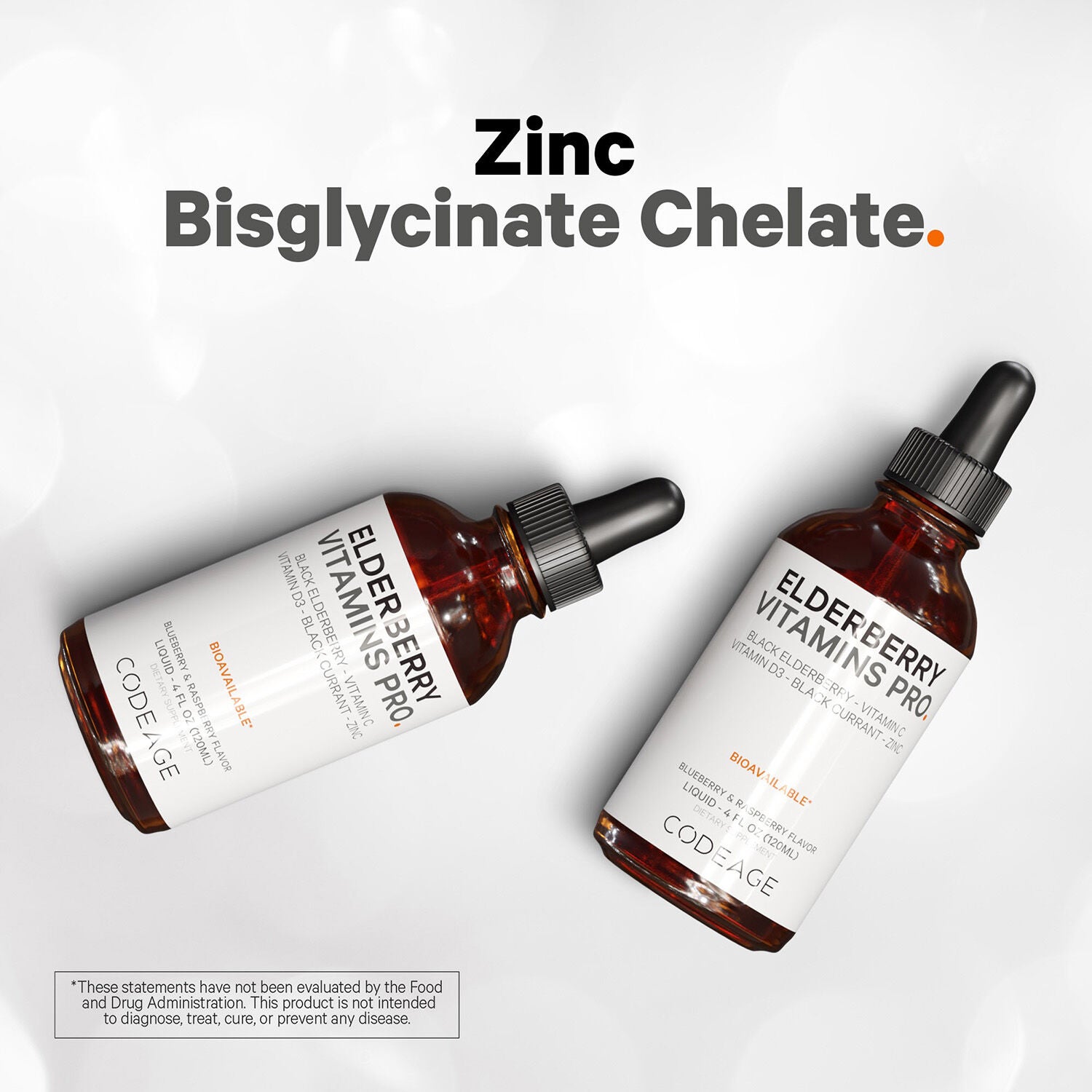 Elderberry Immune Complex Syrup Kids &amp; Adults Daily Vitamin - 4 oz. (60 Servings)  | GNC