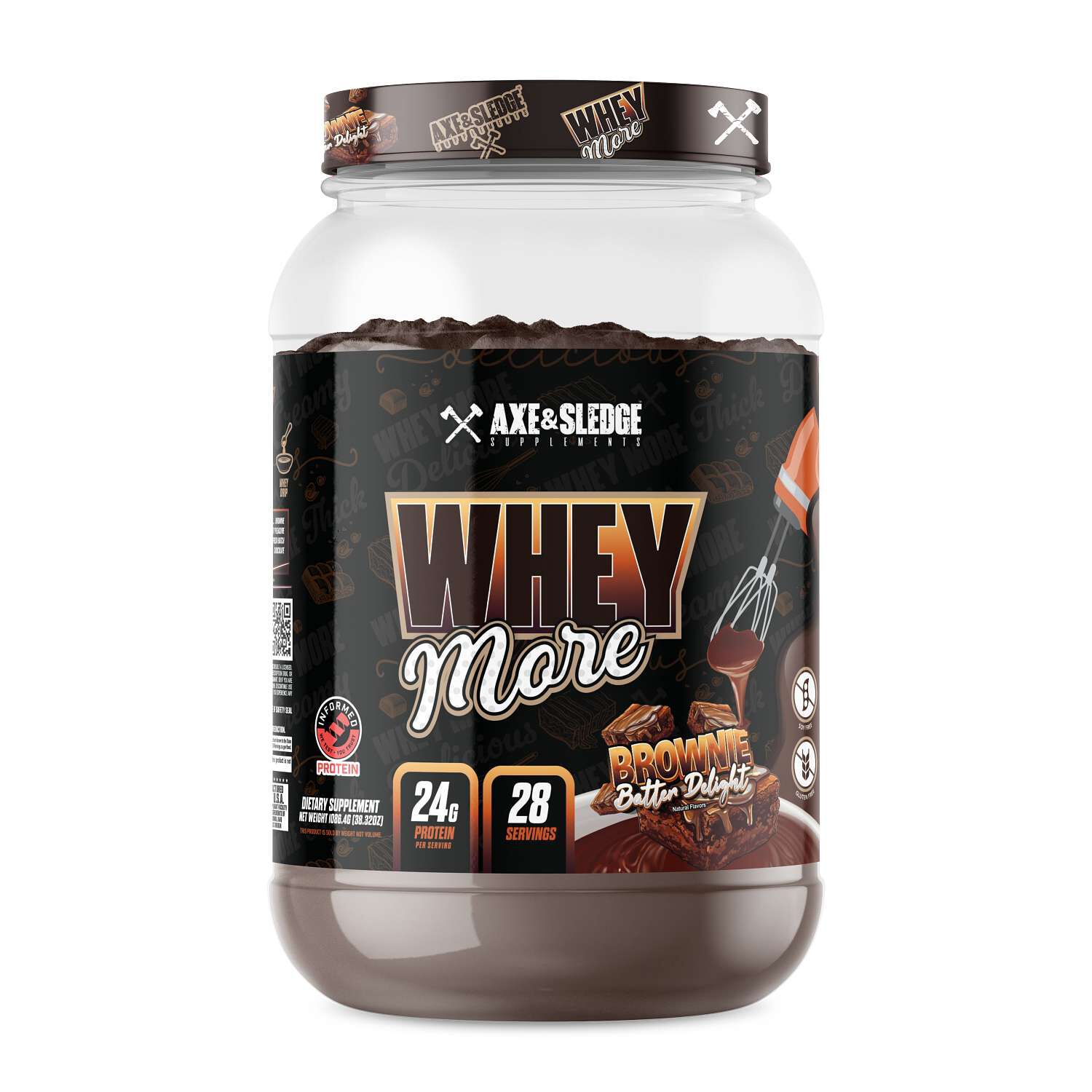 Whey More - Brownie Batter (28 Servings)  | GNC