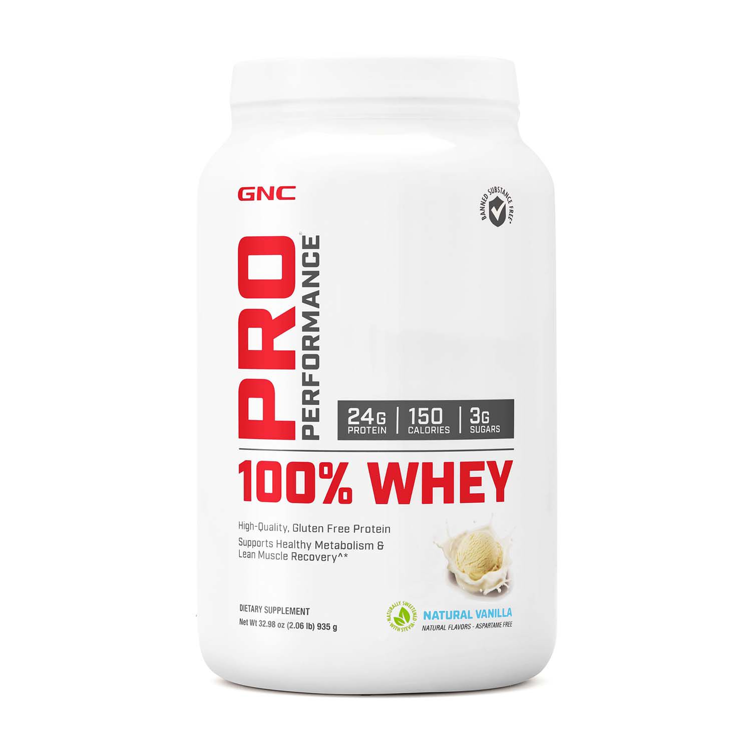 Gnc Pro Performance 100 Whey Vanilla Cream Gnc