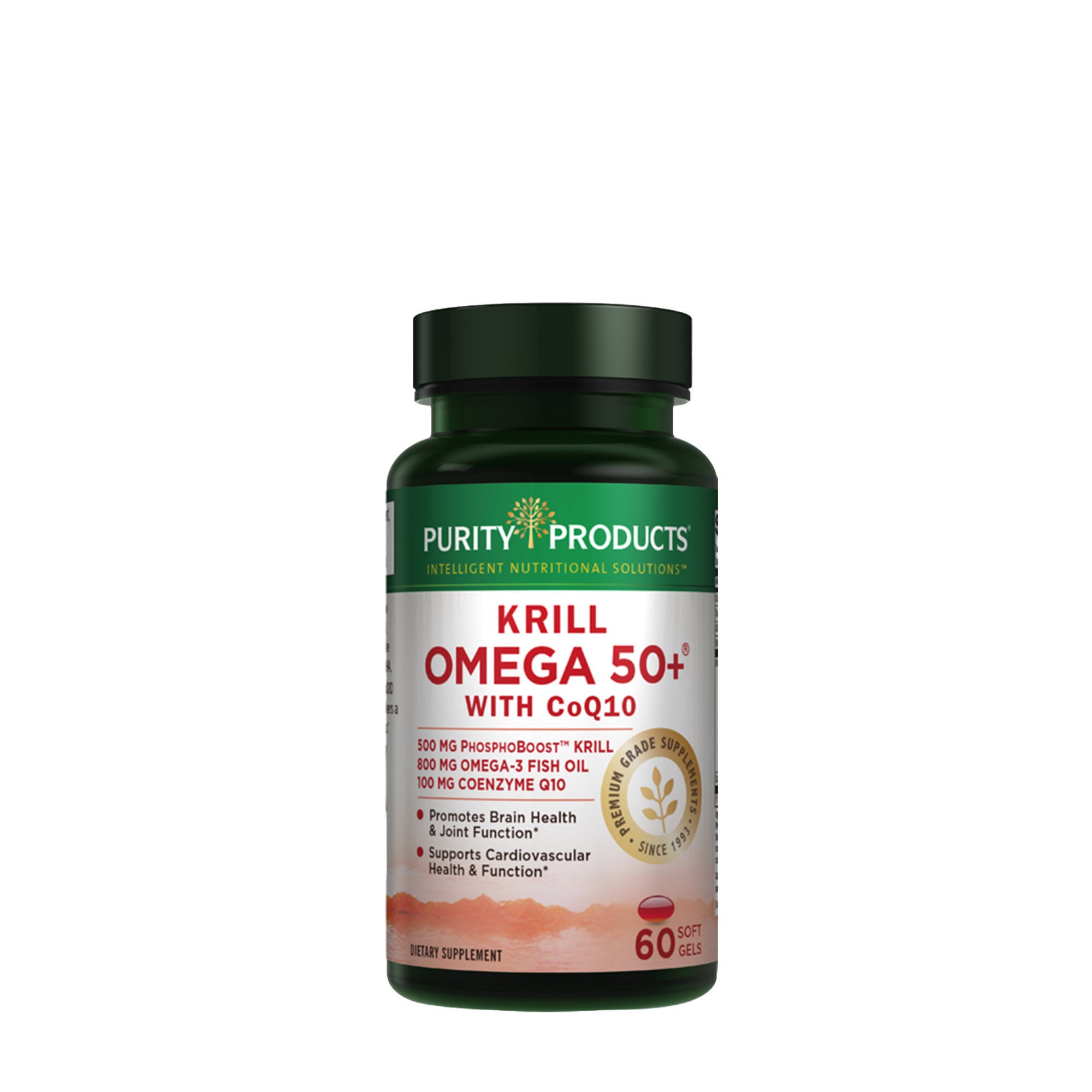 Krill Omeg50+ With Coq10 - 60 Softgels (30 Servings)  | GNC