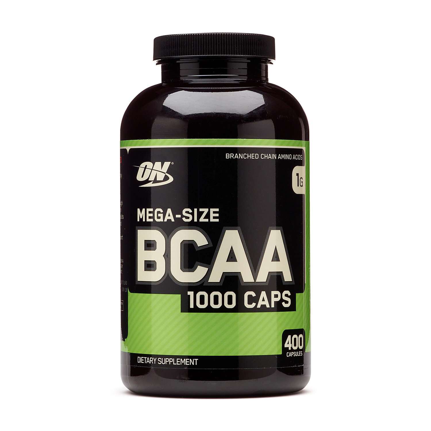 Mega-Size BCAA 1000 Caps - 400 Capsules (200 Servings)