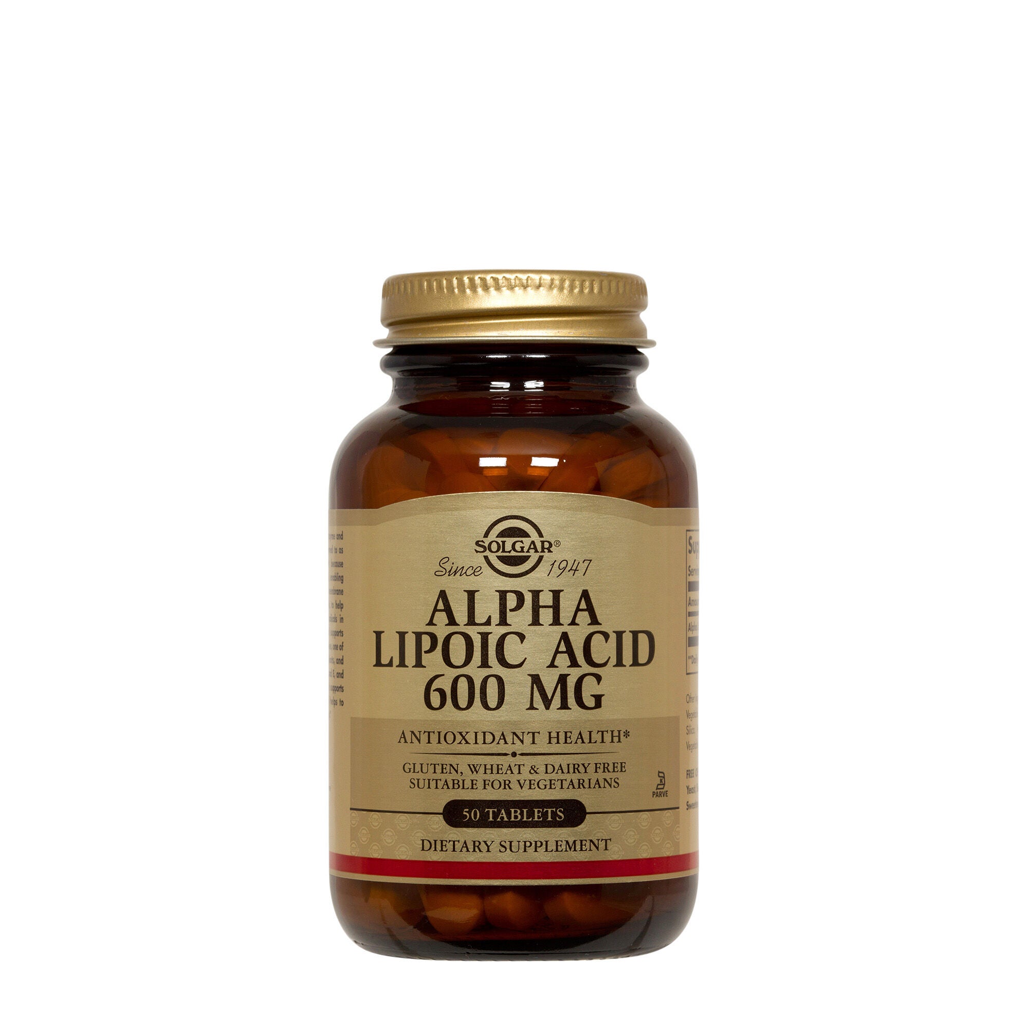 solgar alpha lipoic acid 600 mg