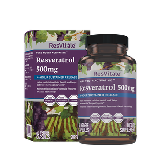 Resveratrol 500mg - 60 Vegetarian Capsules &#40;60 Servings&#41;  | GNC