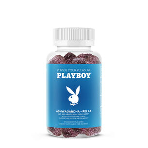 Playboy: Ashwagandha + Relax - Strawberry - 60 Gummies&#40;30 servings&#41;  | GNC