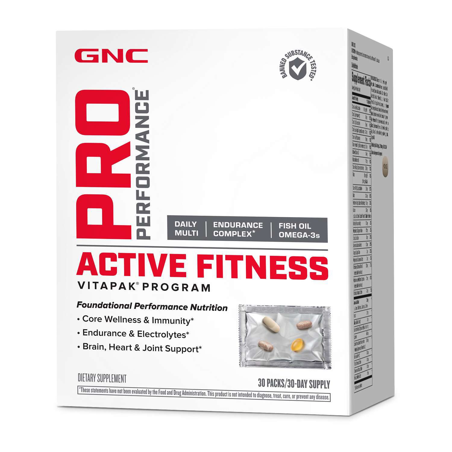 Active Fitness Vitapak&reg; Program (1 Month Supply)  | GNC