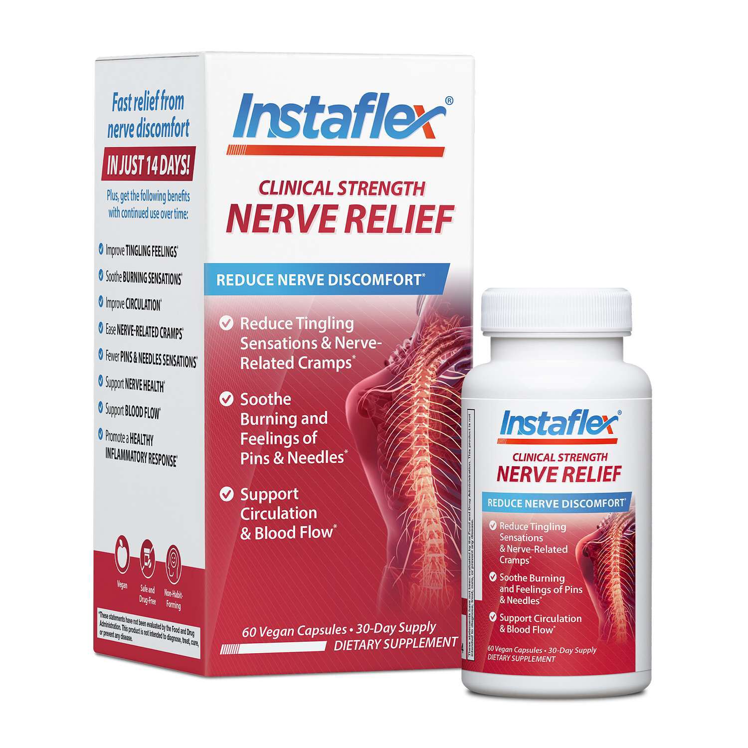 Nerve Relief - 60 Capsules (30 Servings)
