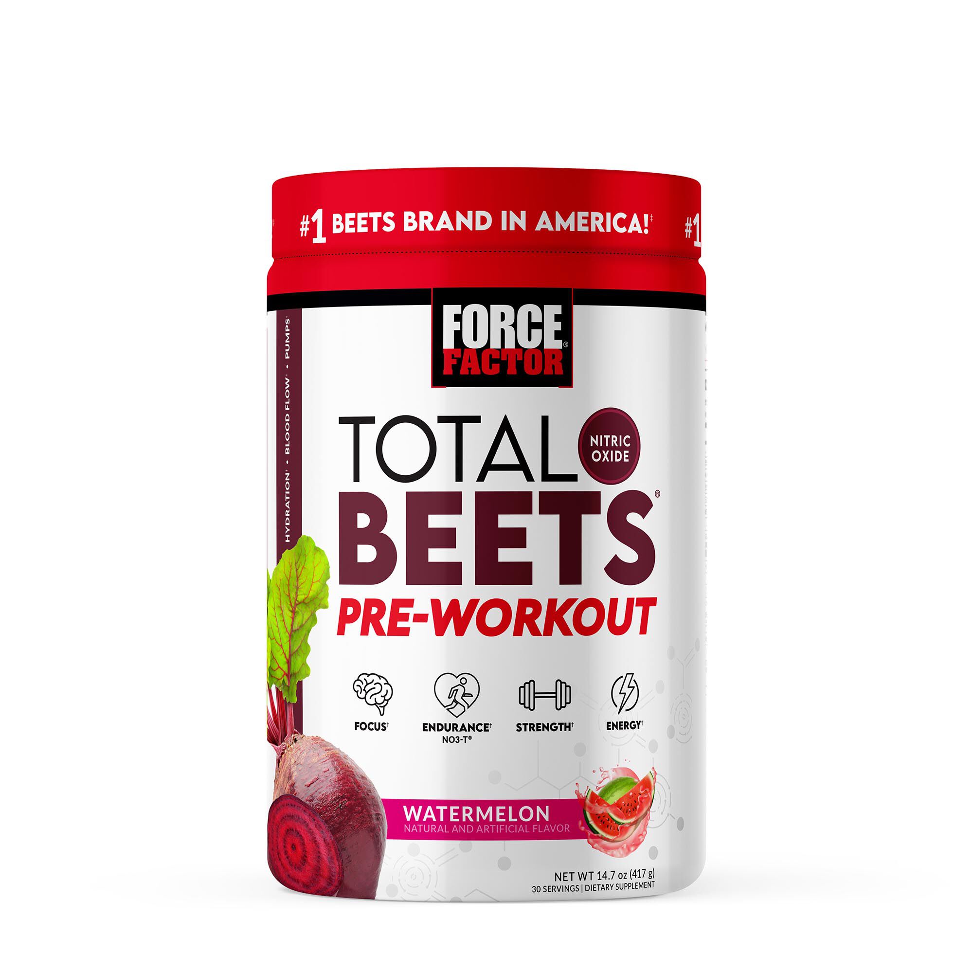 Total Beets Pre Workout Watermelon (30 Servings) Watermelon GNC