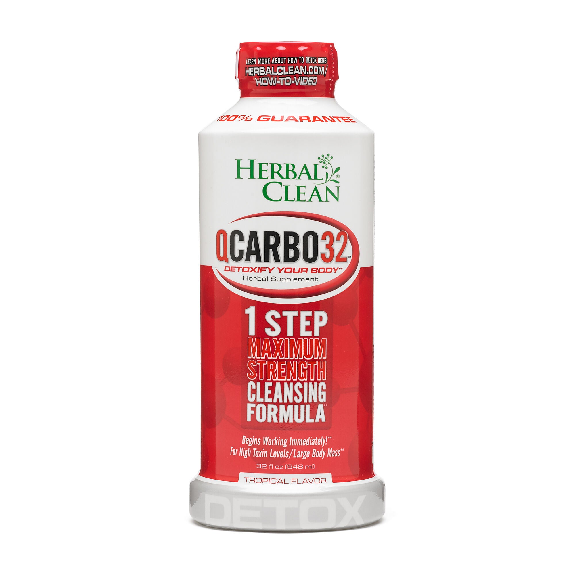 Herbal Clean Qcarbo32 Tropical Flavor Gnc