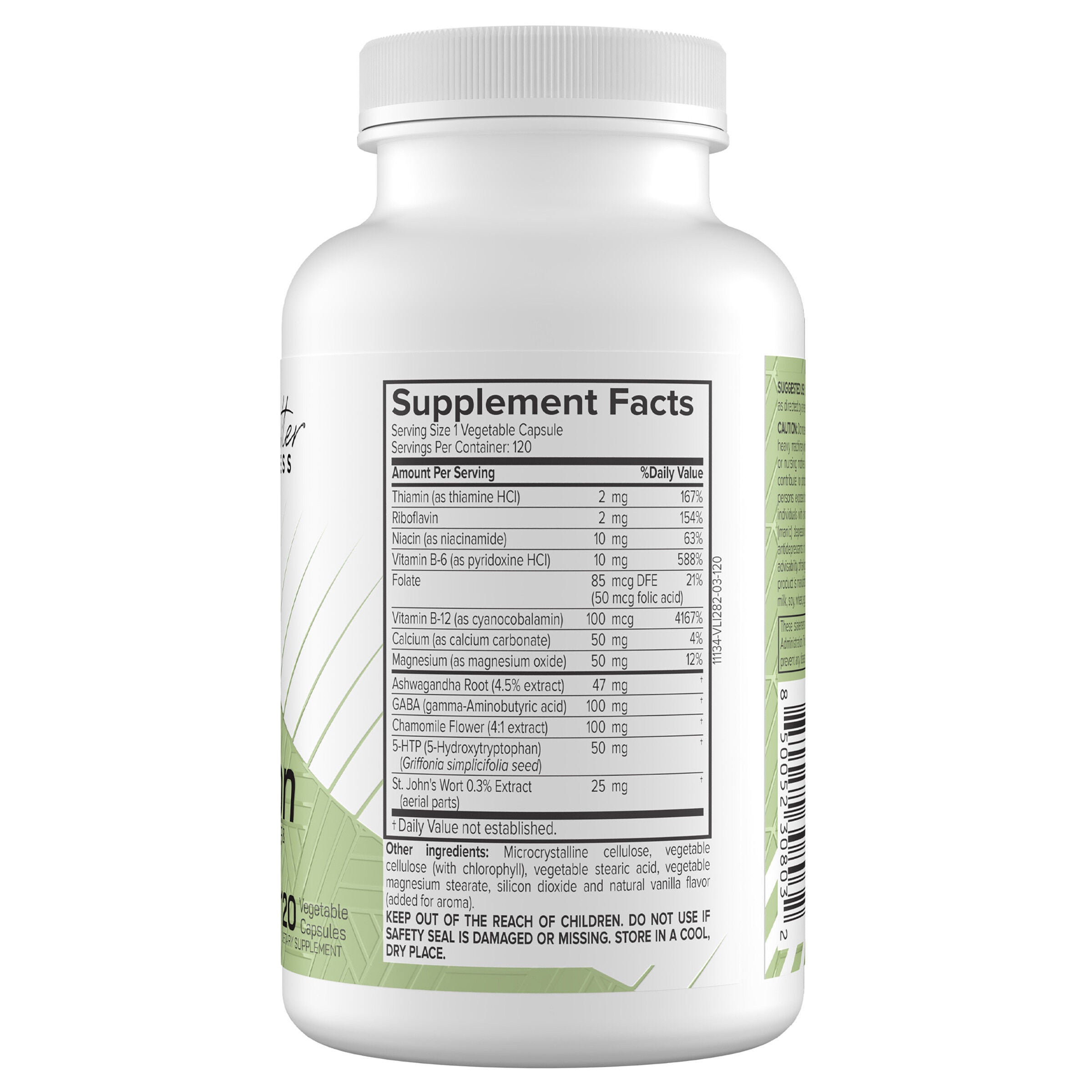 Mood Support Quiet Revelation - 120 Vegetable Capsules (120 Servings)