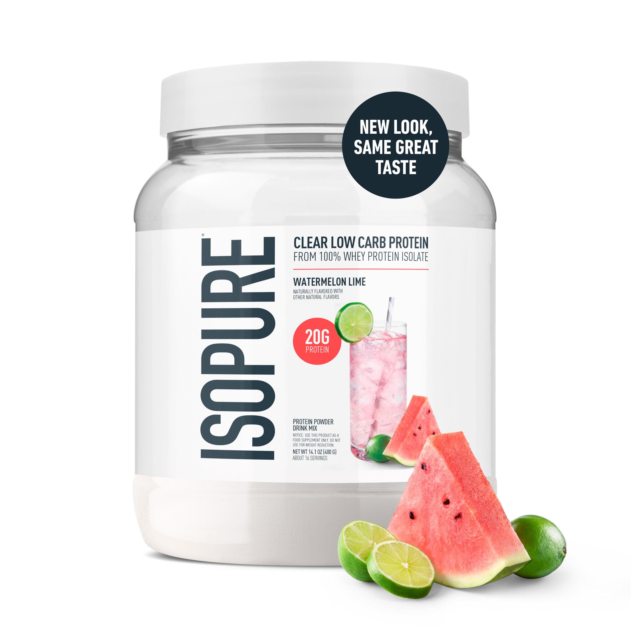 Clear Protein Powder - Watermelon Lime (16 Servings)