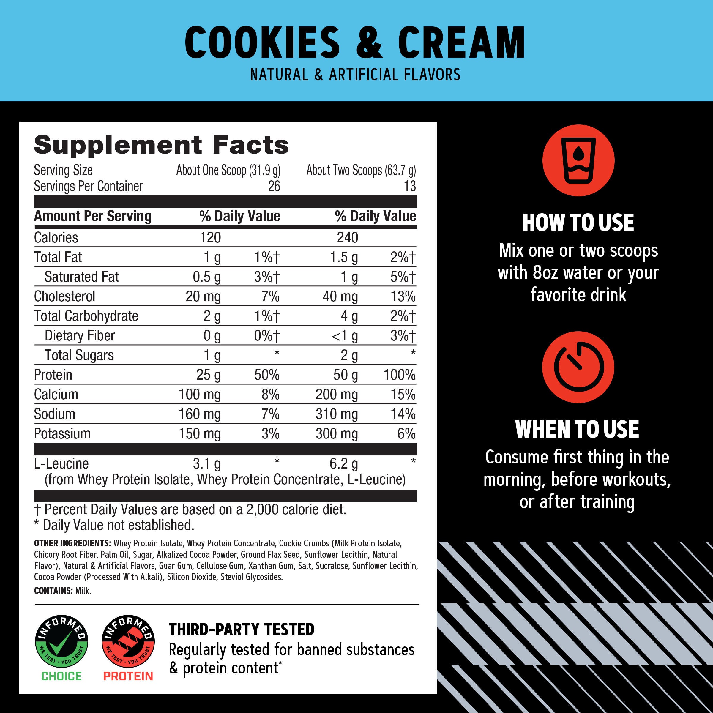 New Wheybolic - Cookies &amp; Cream (26 Servings) Cookies and Cream | GNC