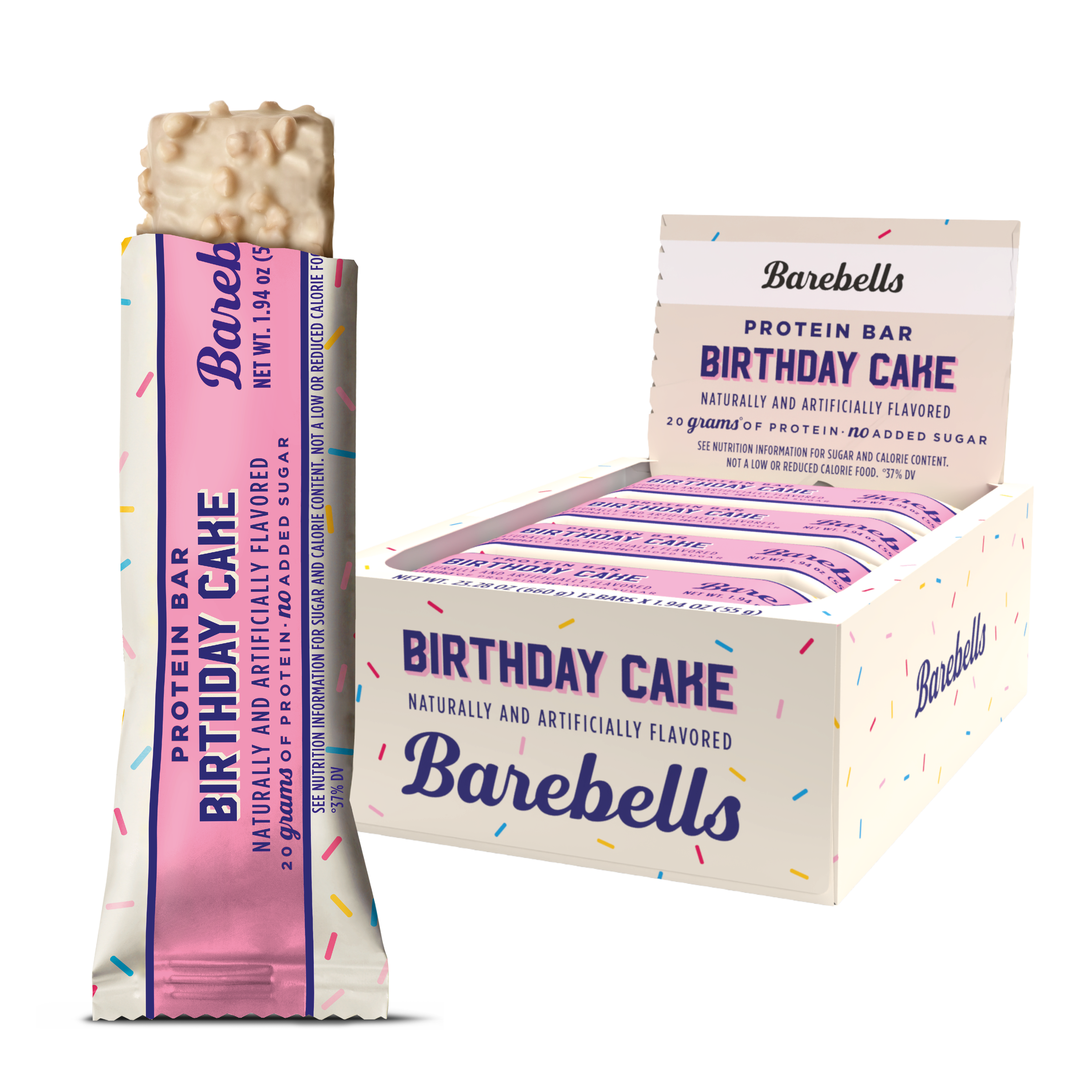 Protein Bar - Birthday Cake (12 Bars) Birthday Cake | GNC