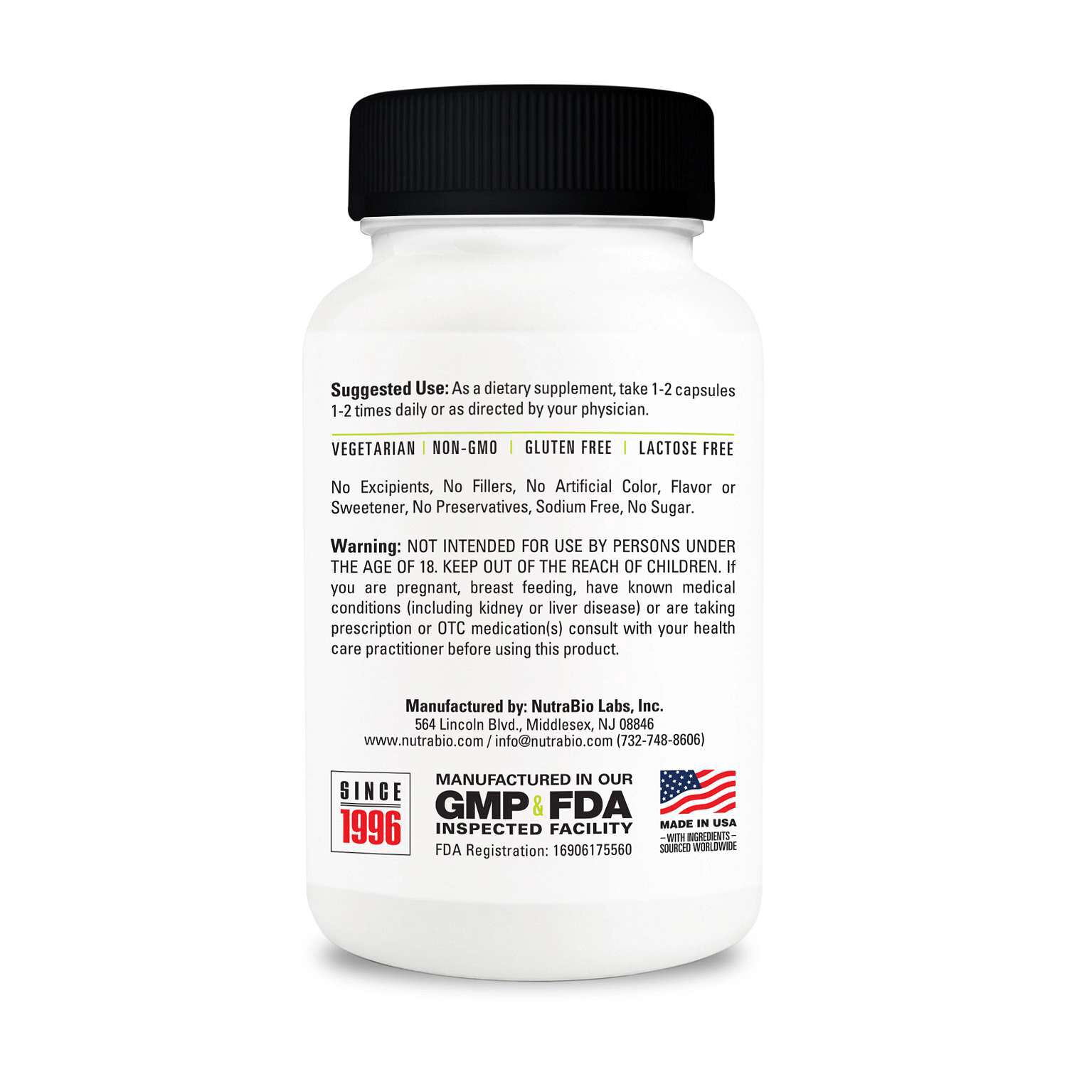 NAC 600mg - 90 Capsules (90 Servings)