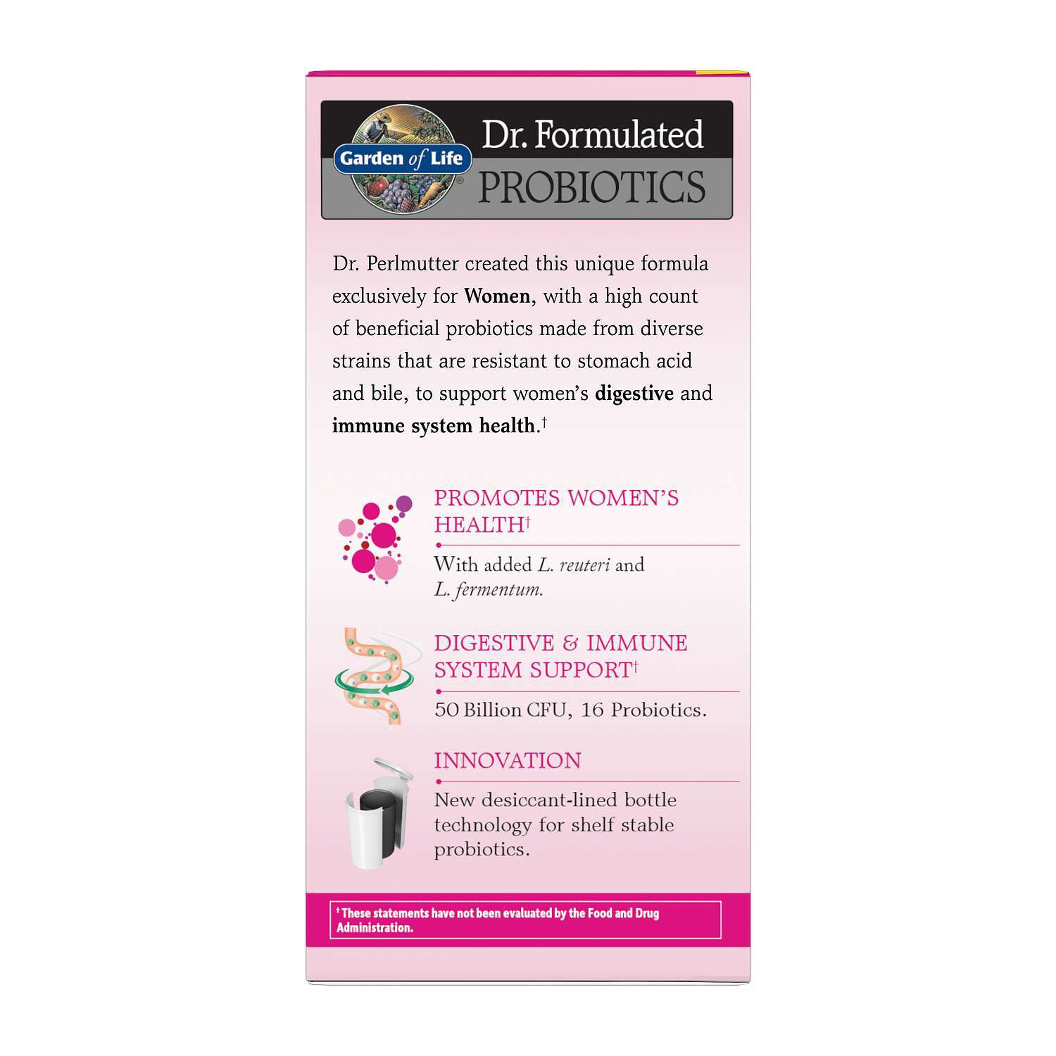 Once Daily Women's Probiotic - 30 Vegetarian Capsules (30 Servings)