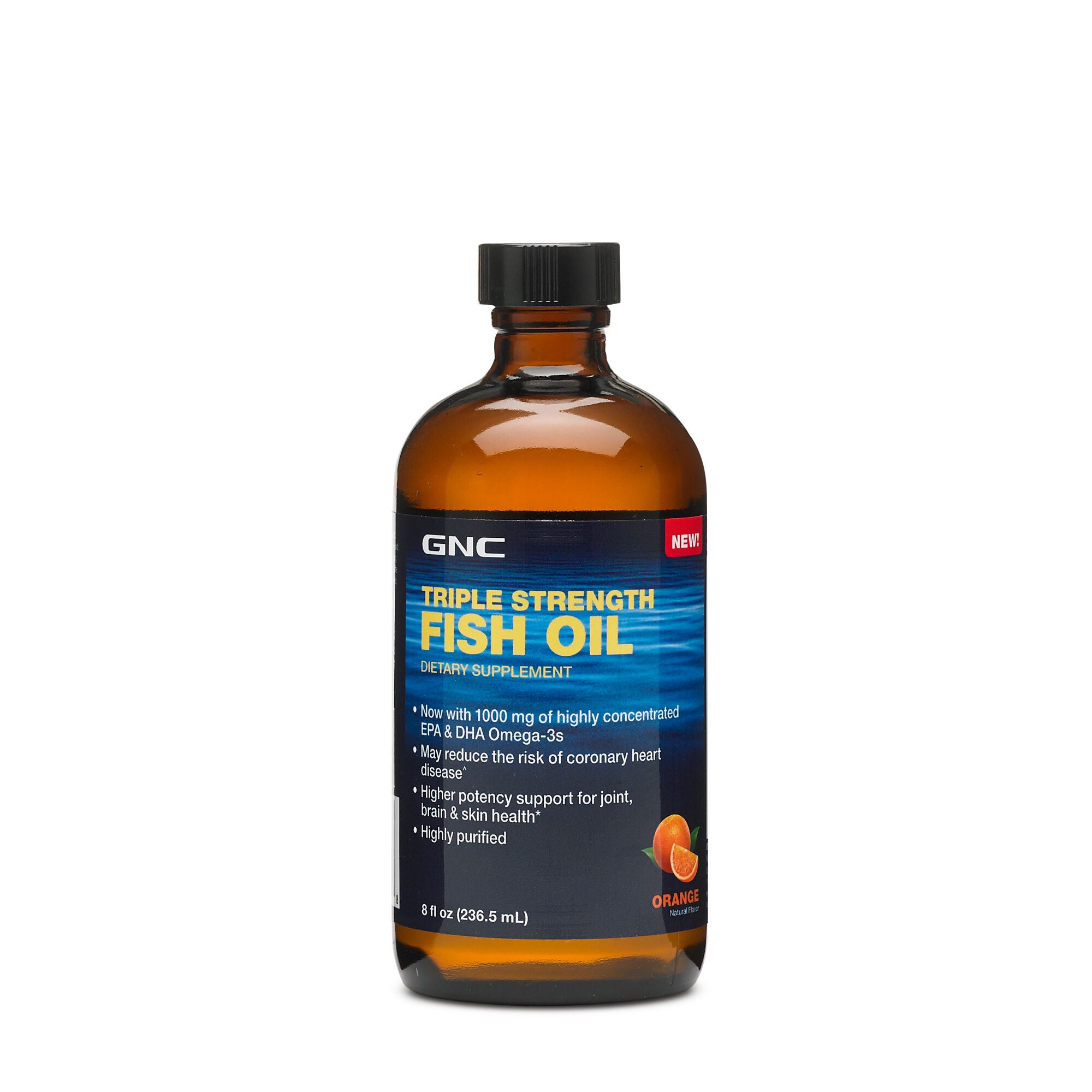 GNC Triple Strength Fish Oil Orange GNC