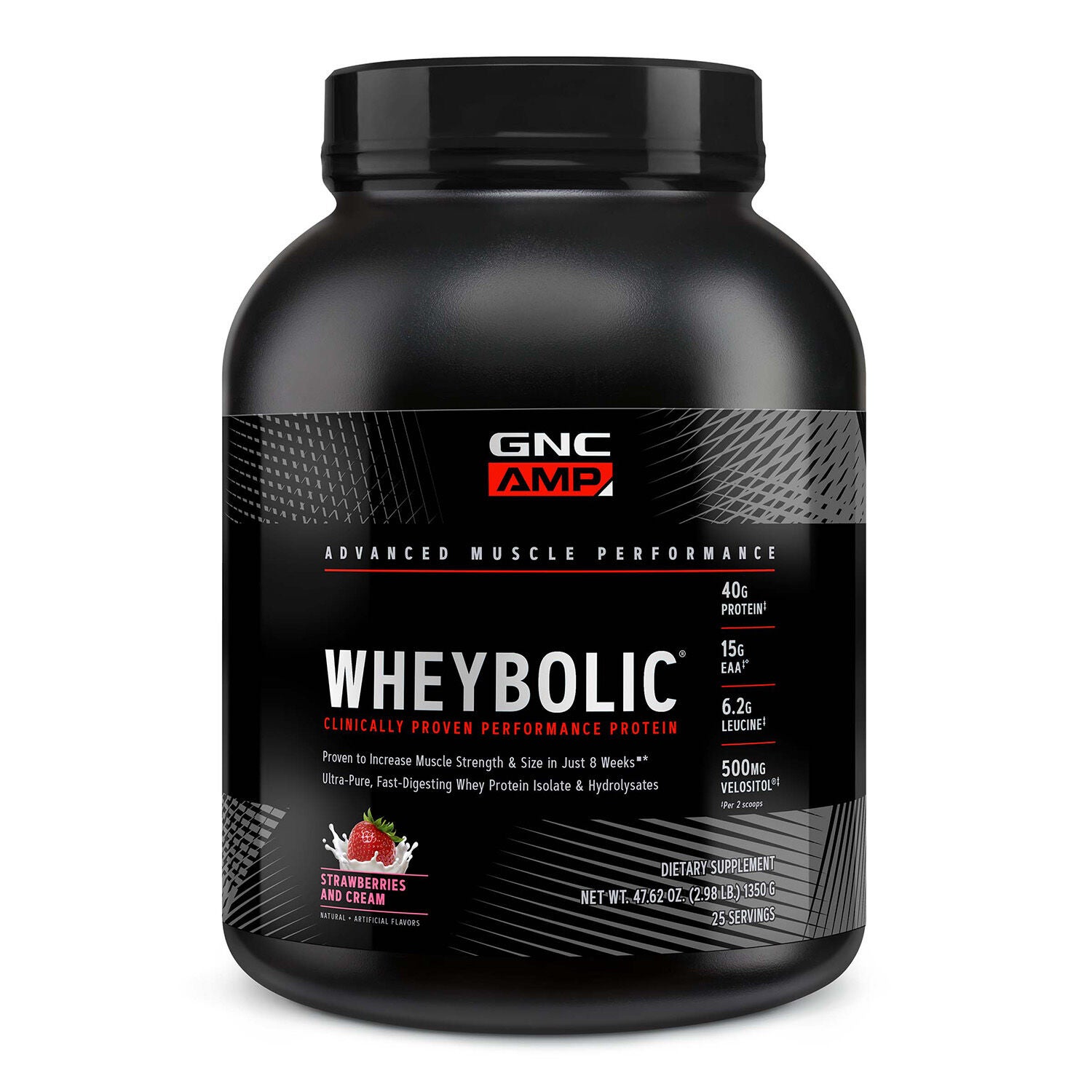 Wheybolic&trade; - Strawberries and Cream (25 Servings) Strawberries and Cream | GNC