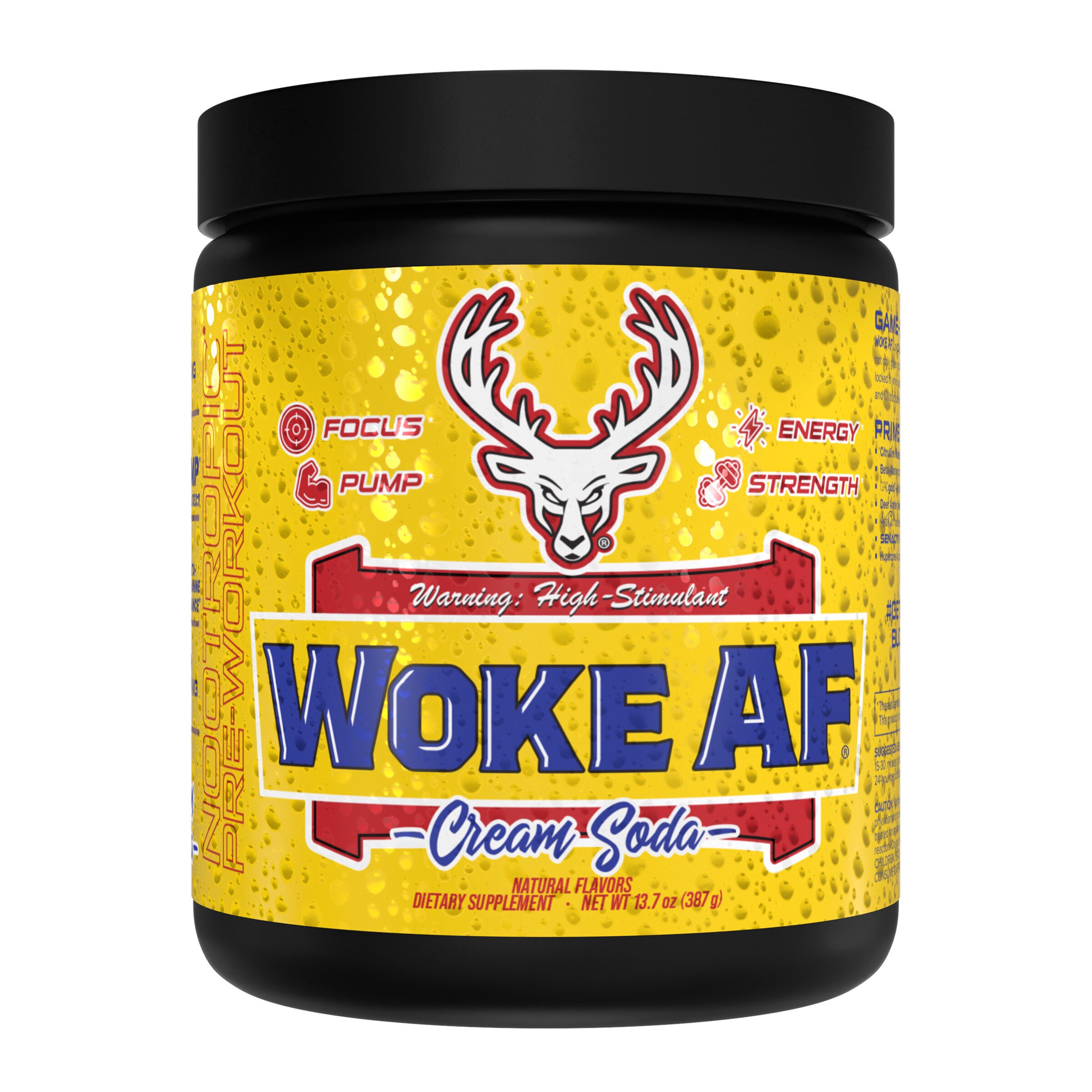 Woke AF&trade; Nootropic Pre-Workout - Cream Soda (30 Servings) Cream Soda | GNC