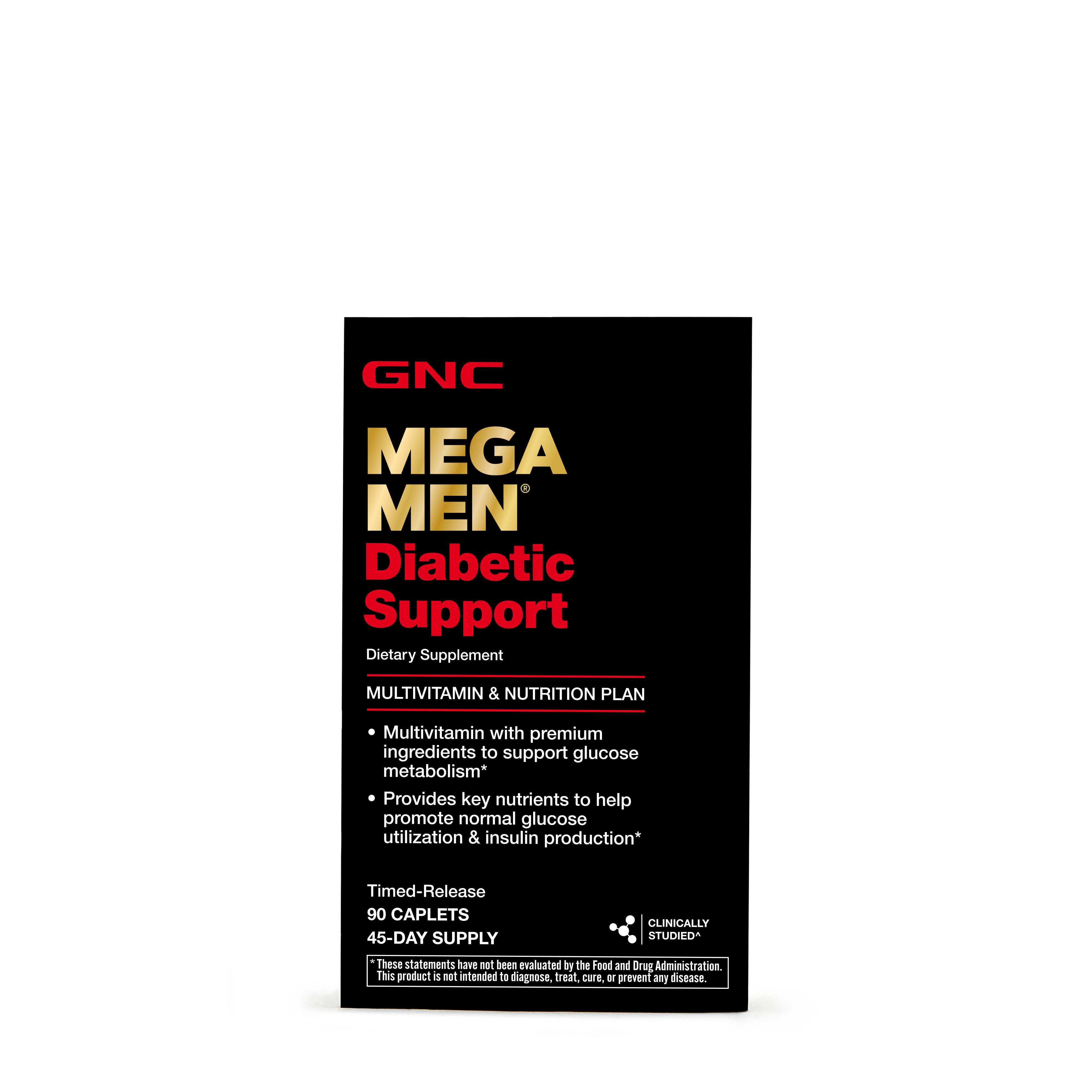 Diabetic Support - 90 Caplets (45 Servings)  | GNC