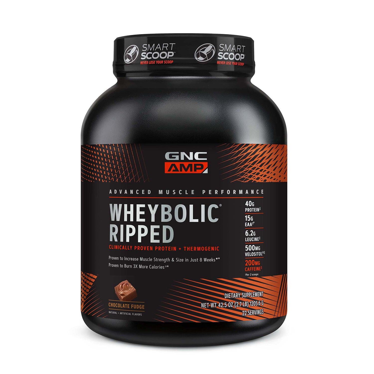 Wheybolic&trade; Ripped - Chocolate Fudge (22 Servings) Chocolate Fudge | GNC
