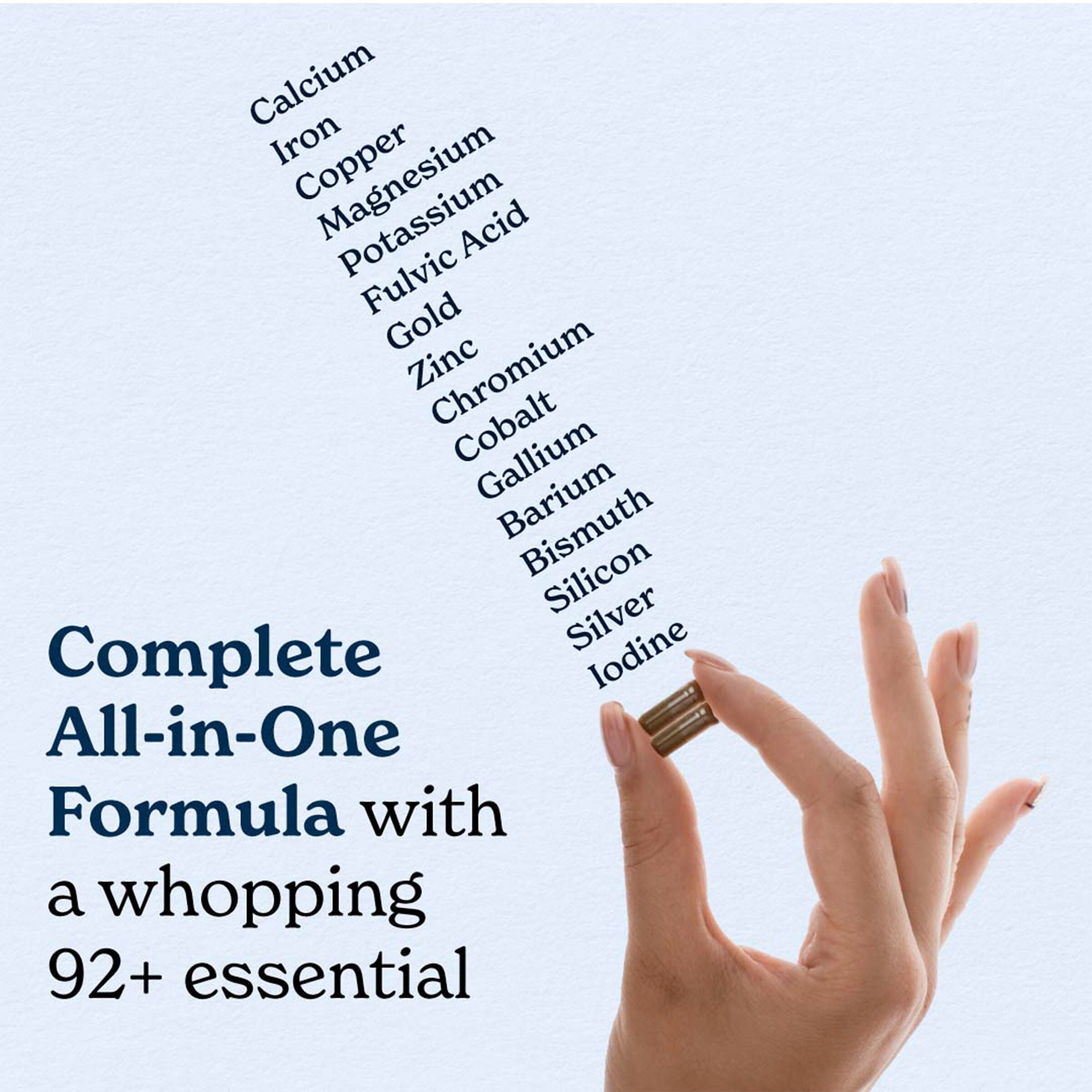 Shilajit Sea Moss - 120 Capsules (60 Servings)  | GNC