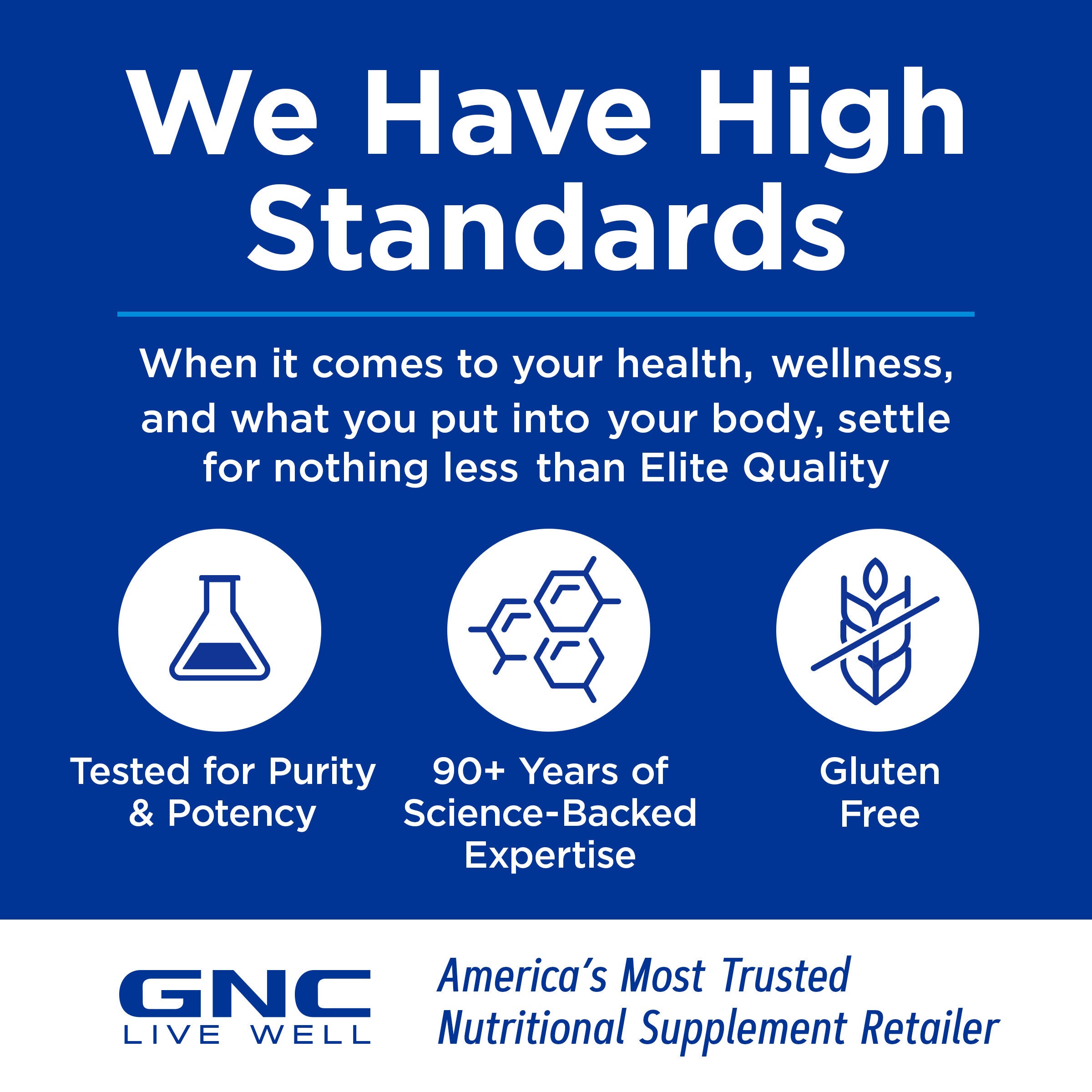 GNC Preventive Nutrition&reg; NMN &ndash; NAD+ Support Capsules - 60 Capsules (60 Servings)  | GNC