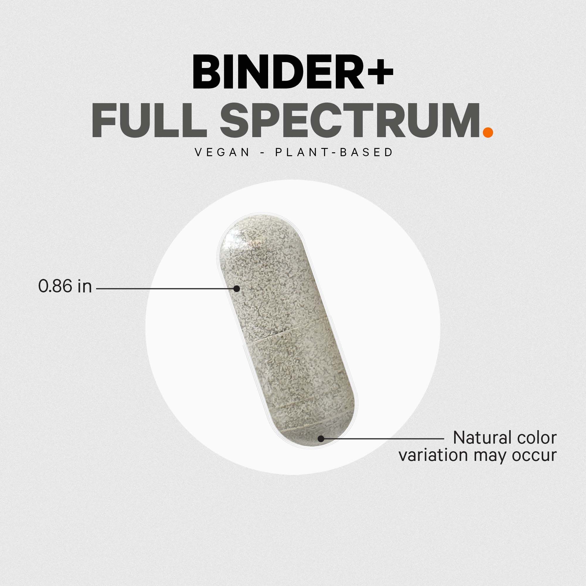 Universal Binder + Full Spectrum - 90 Capsules (90 Servings)  | GNC