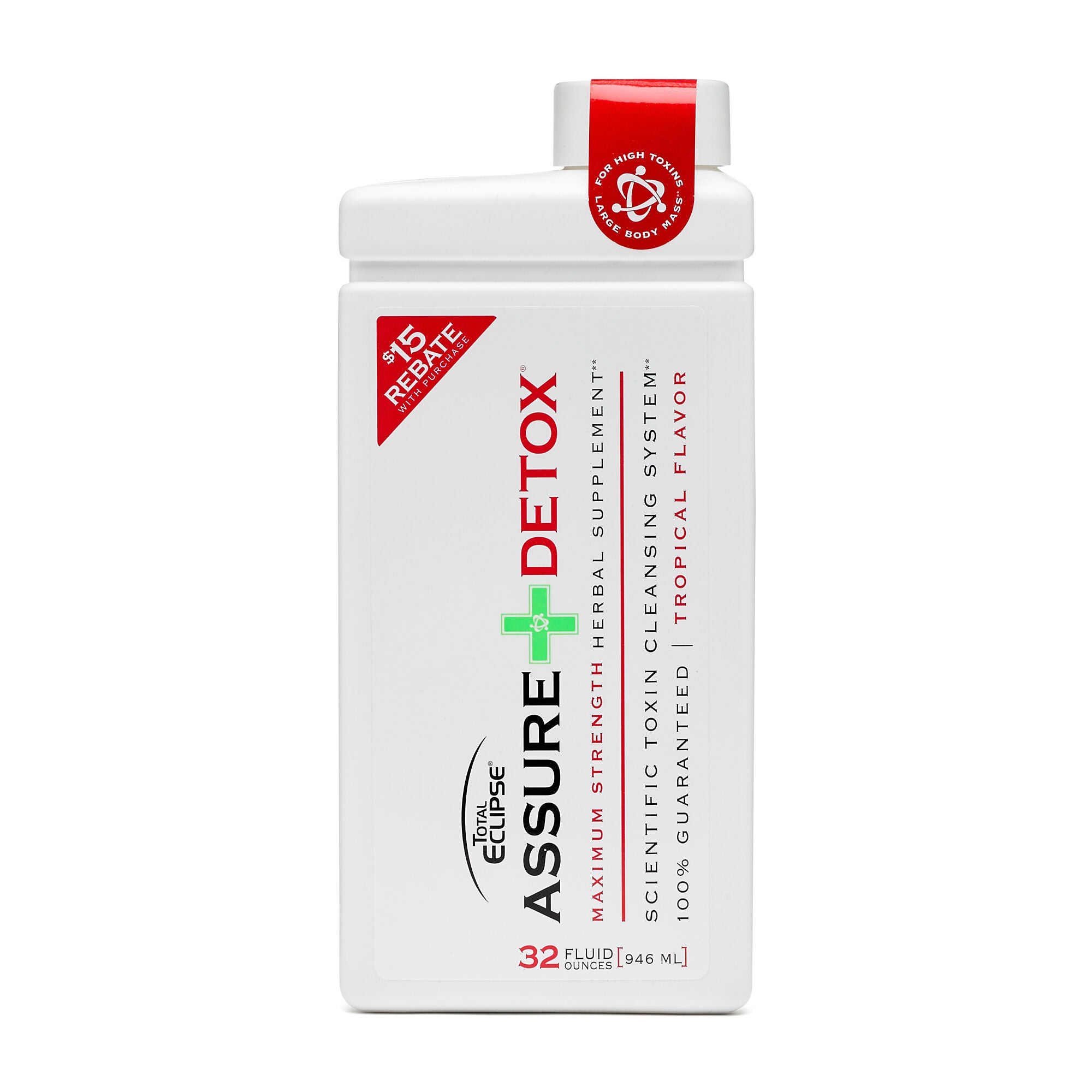 Total Eclipse Assure Detox Tropical Fruit Punch Gnc