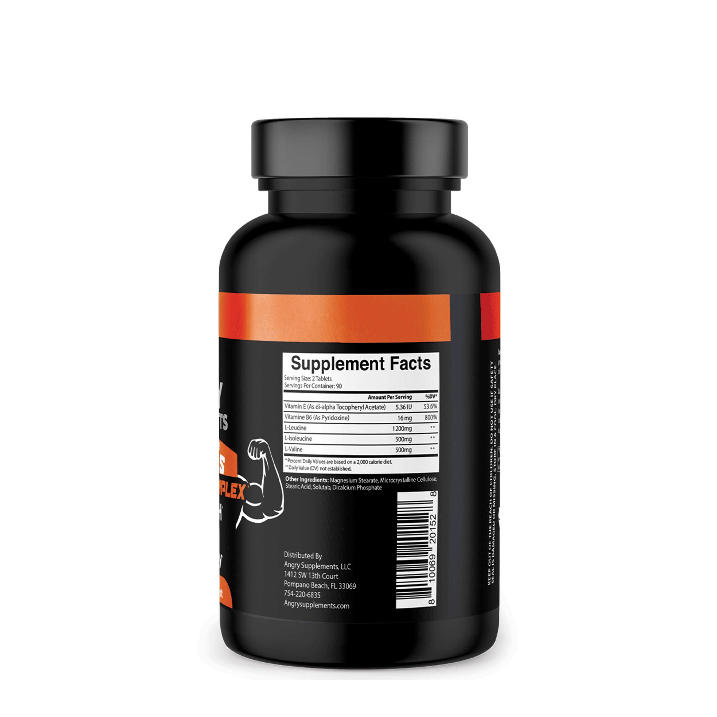 BCAA's Amino Acid Complex - 180 Tablets (90 Servings)  | GNC