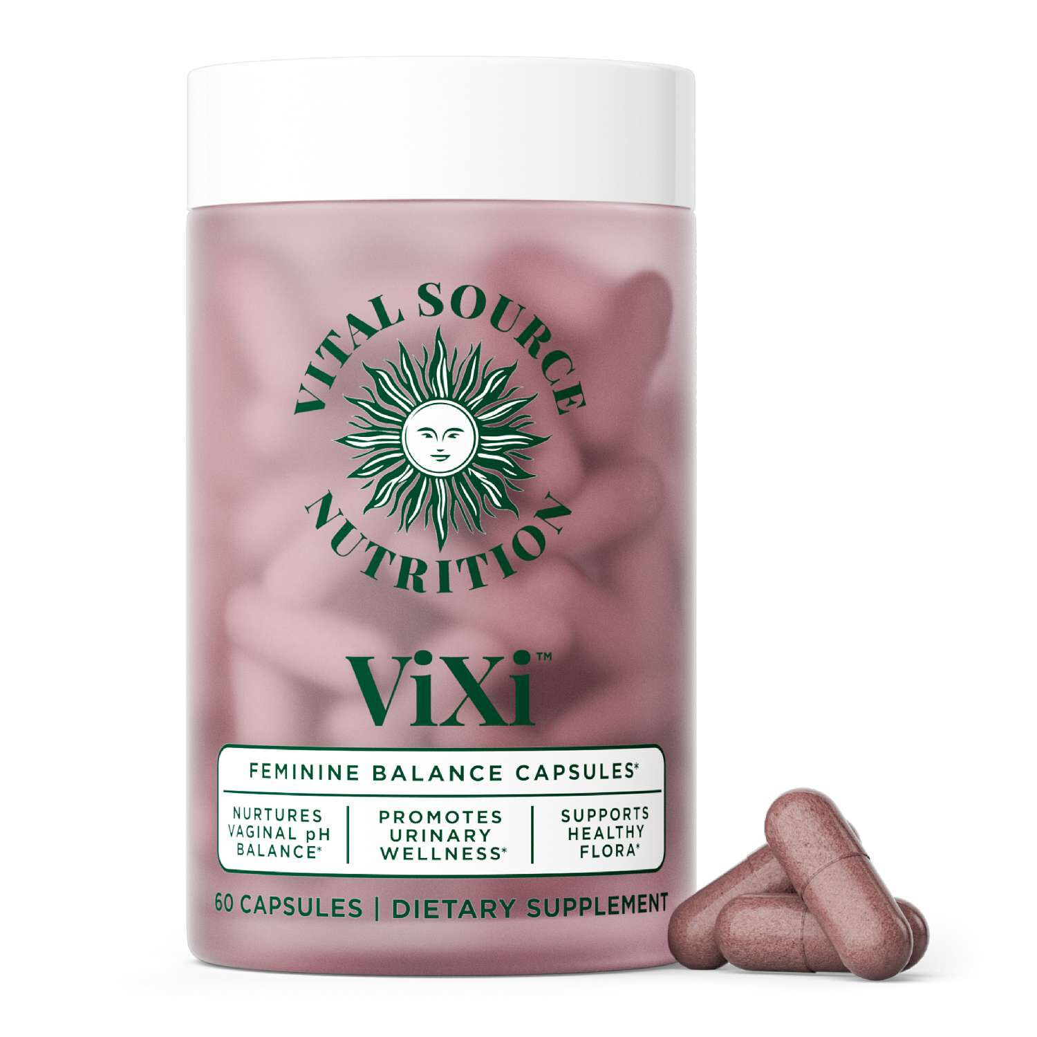 ViXi Feminine Balance - 60 Capsules (30 Servings)  | GNC