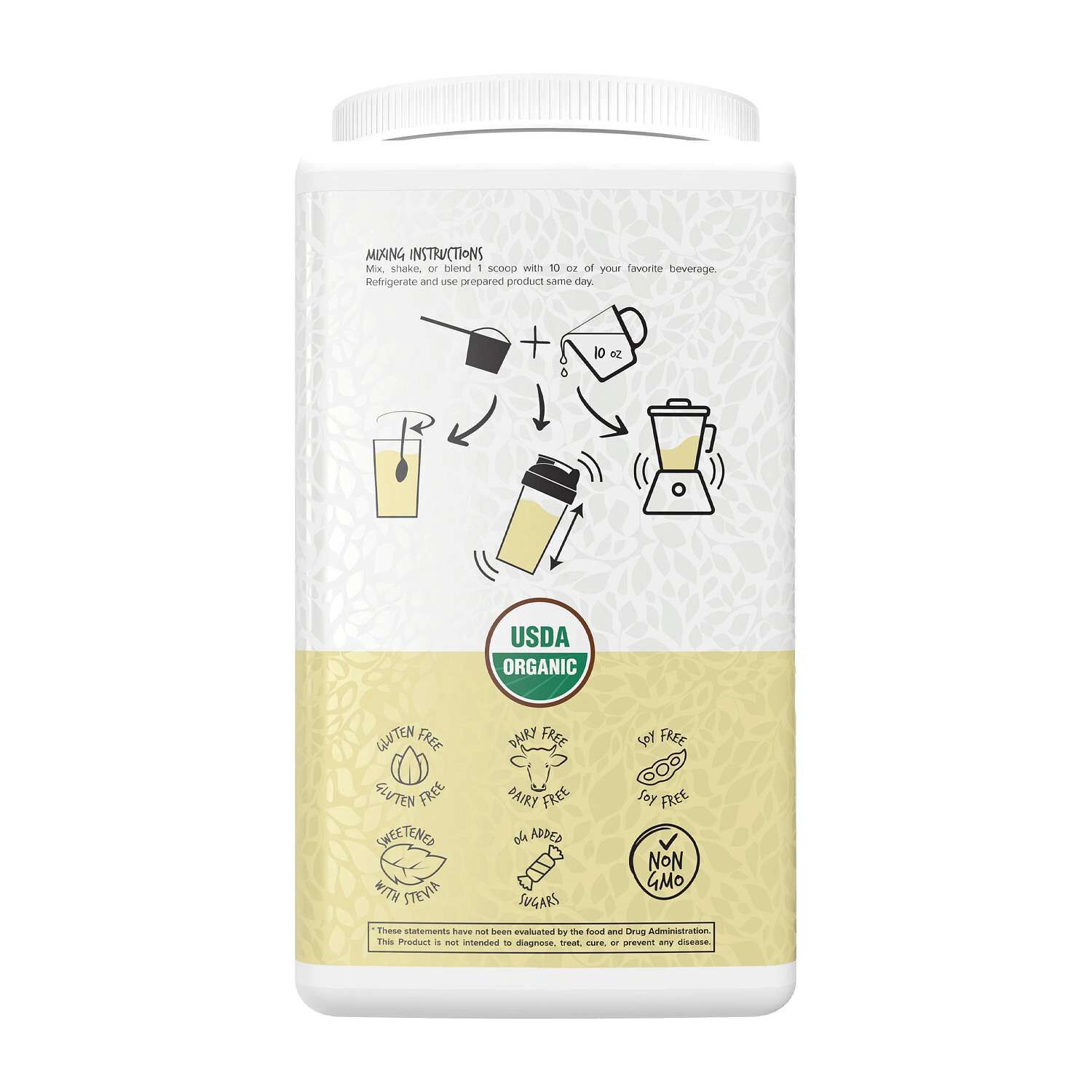 Vegan Protein Blend - Vanilla (30 Servings)  | GNC