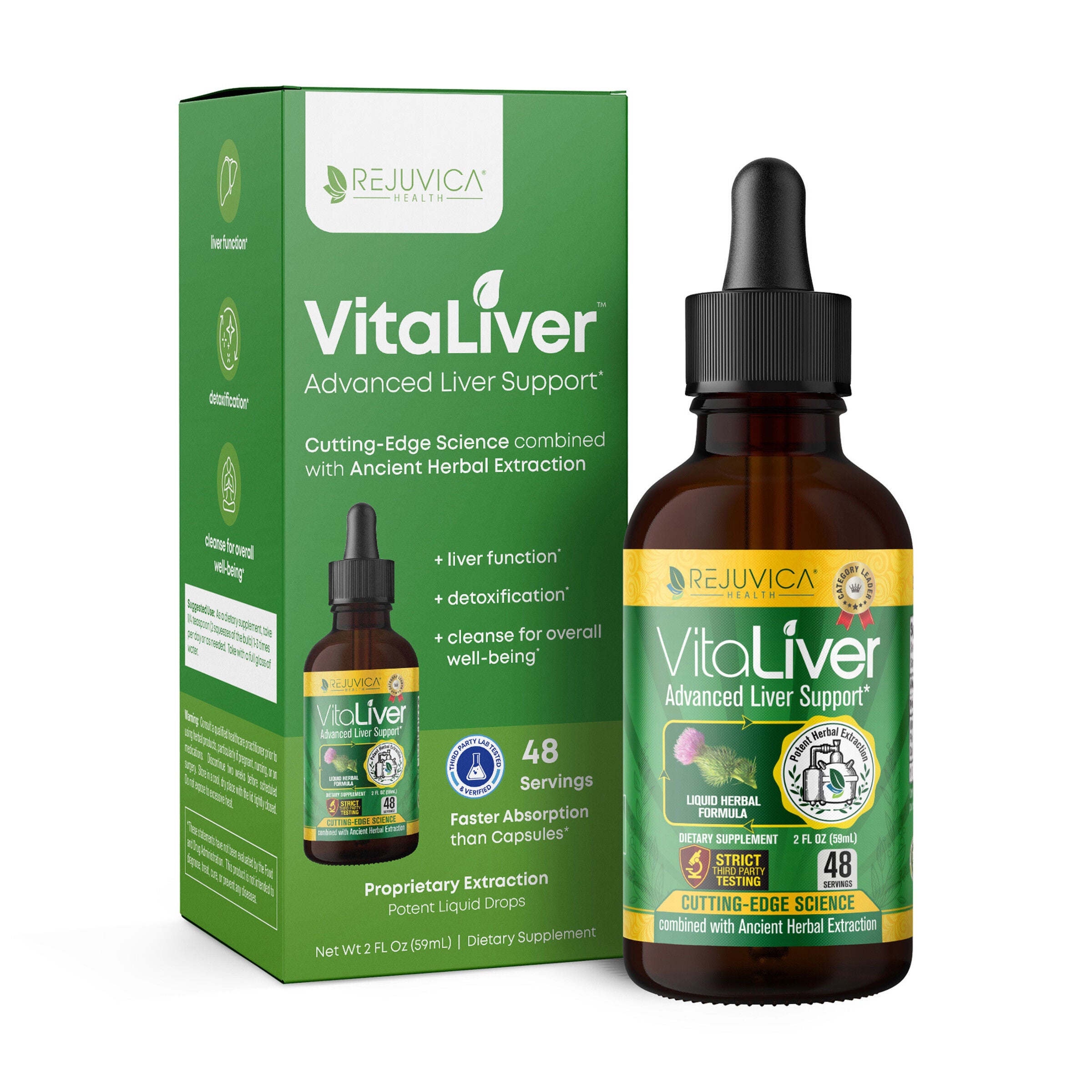 VitaLiver Advanced Liver Support* - 2 fl. oz (48 Servings)
