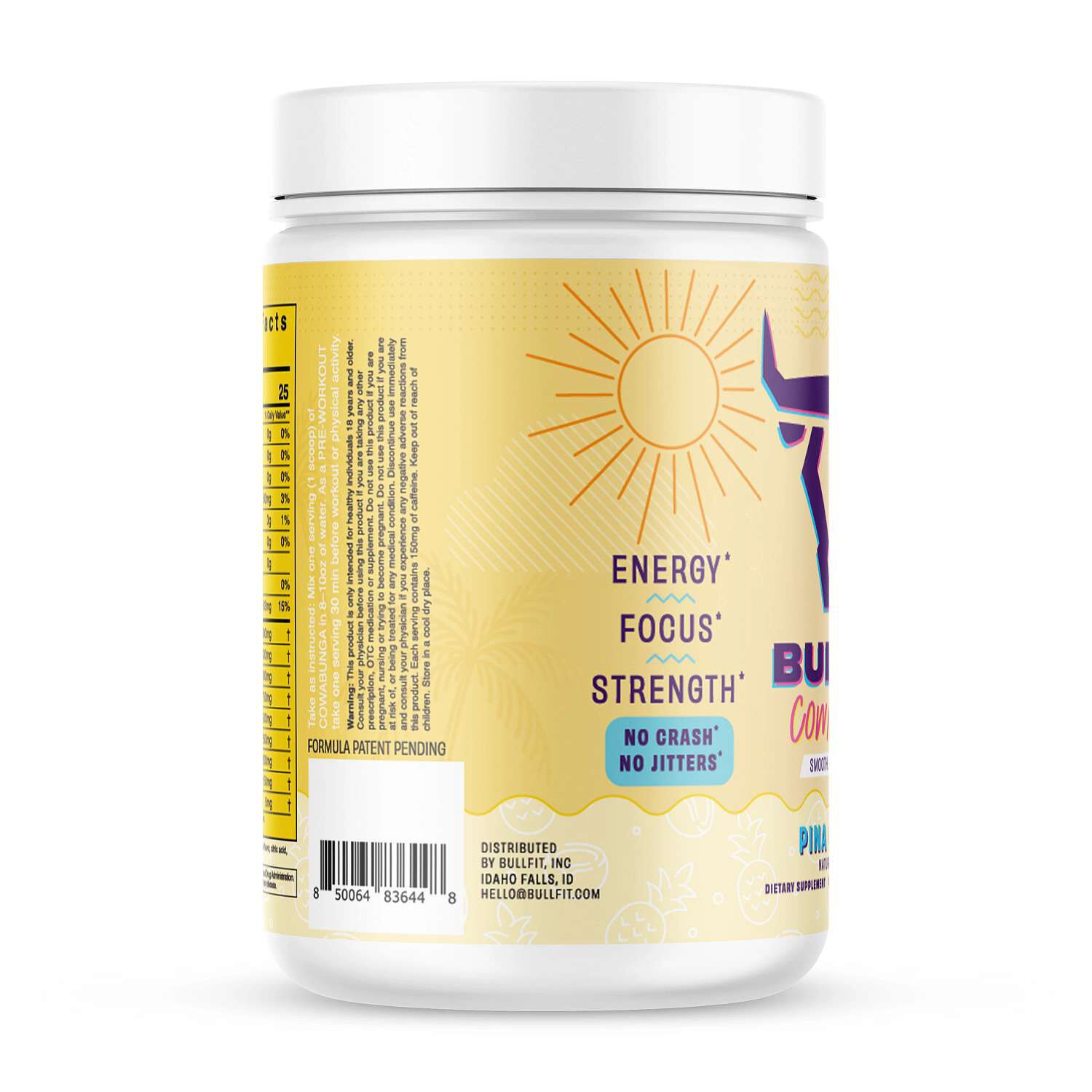 Cowabunga Pre-Workout - Pina Colada (30 Servings)  | GNC