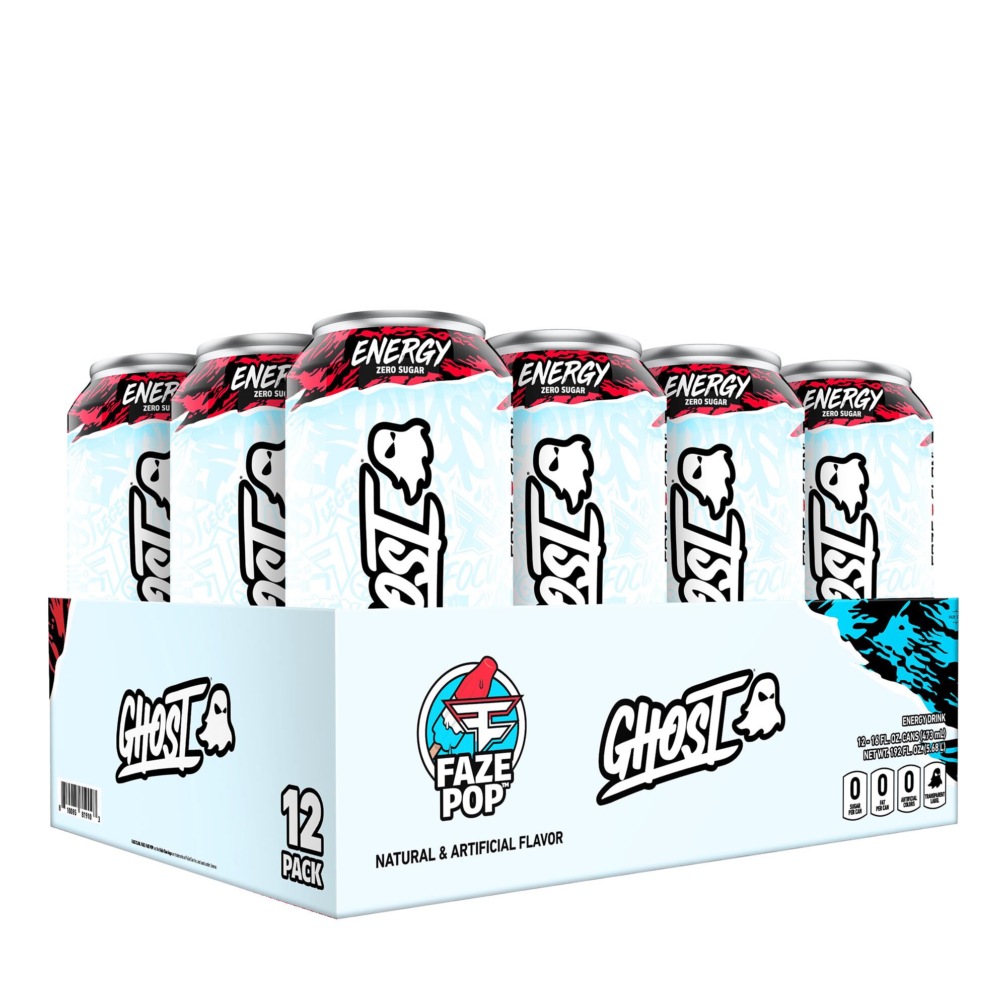 Energy Drink - Faze Pop - 12 Cans Faze Pop&trade; | GNC