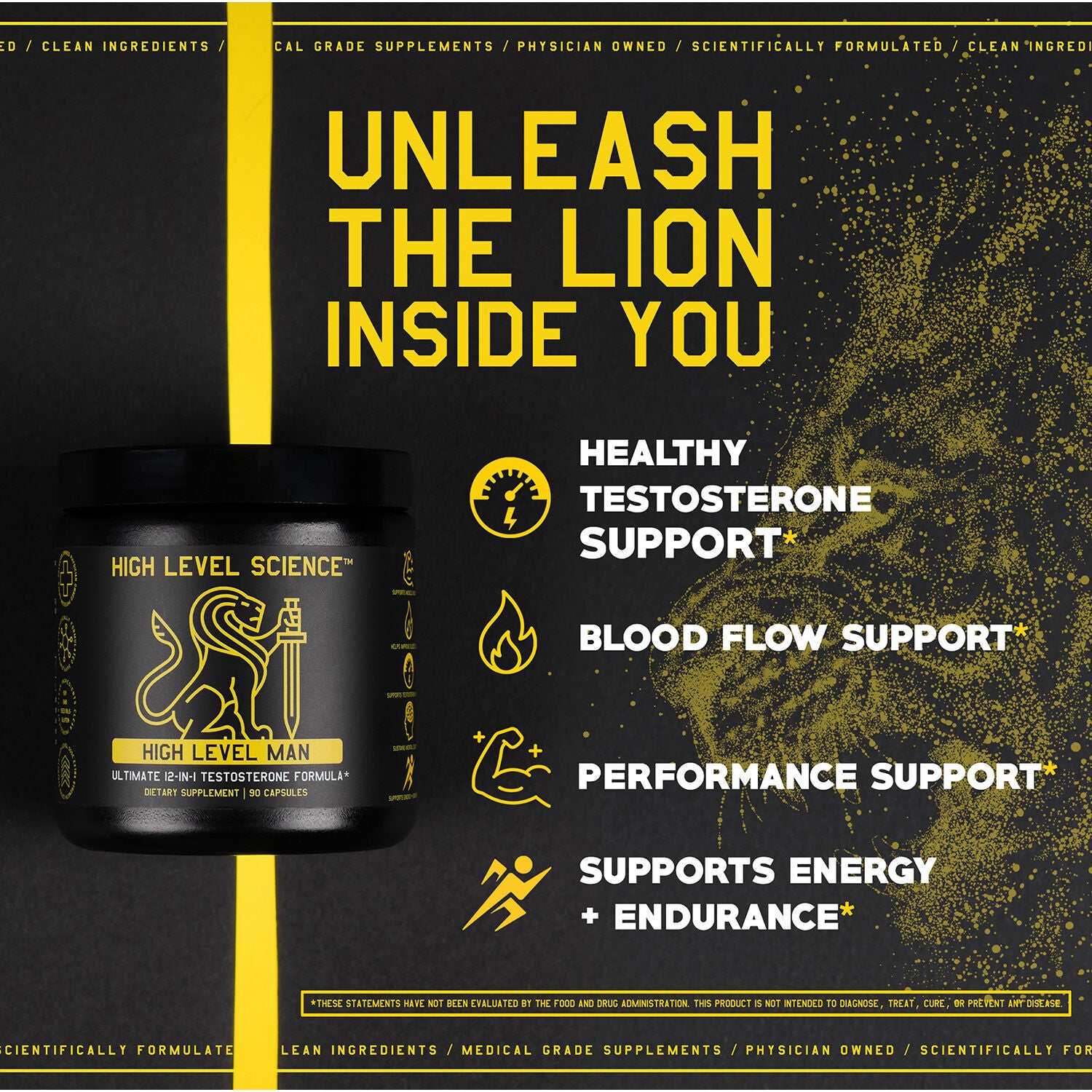 High Level Science Testosterone Unleash the Lion Inside You