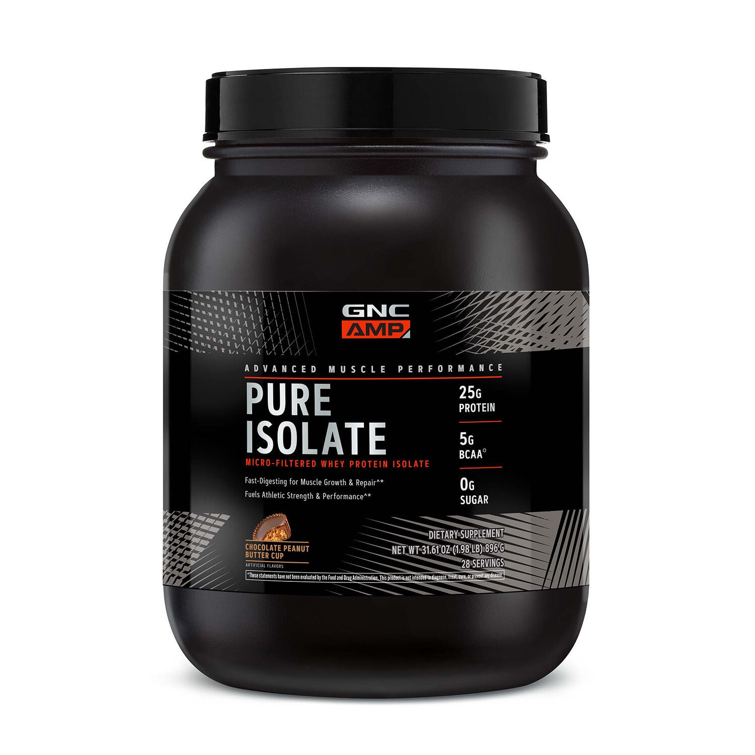 Pure Isolate Whey Protein - Chocolate Peanut Butter Cup (28 Servings) Chocolate Peanut Butter Cup | GNC