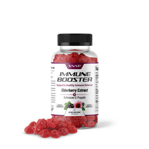 Immune Booster Elderberry Extract - 60 Gummies &#40;30 Servings&#41;  | GNC