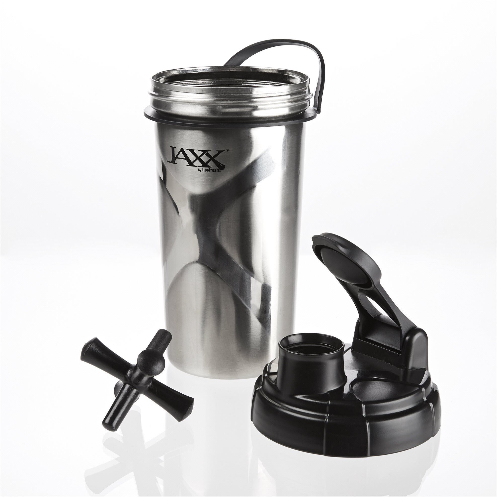 Jaxx 24oz Stainless Steel Shaker Cup GNC