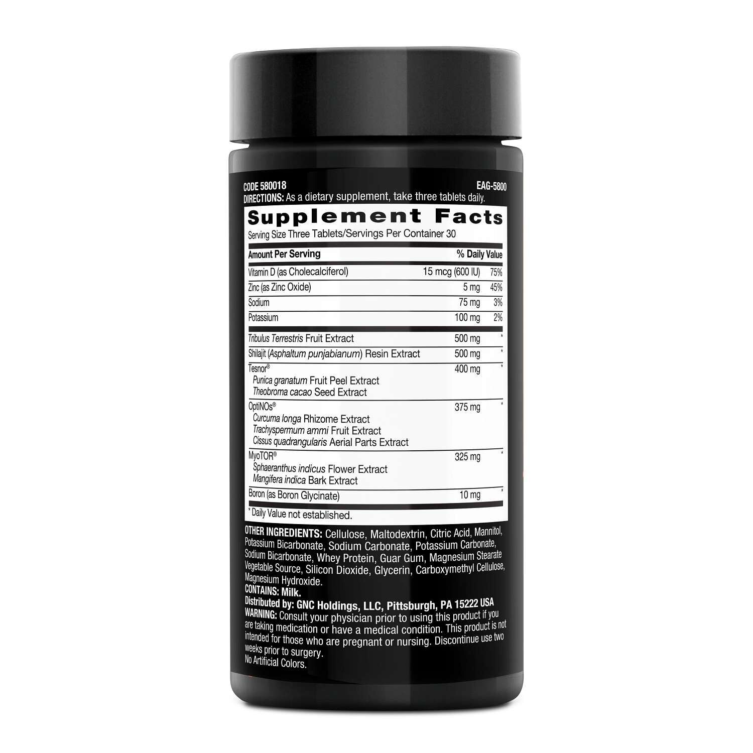 DTF Dynamic Testosterone Formula - 90 Tablets (30 Servings)  | GNC