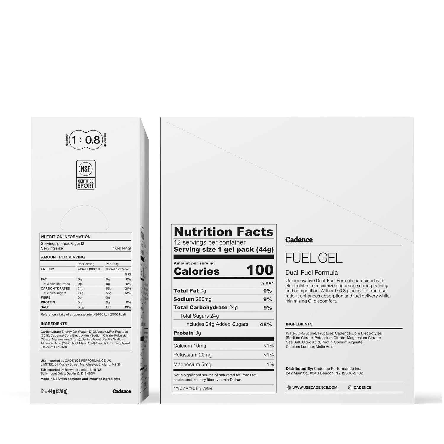 Fuel Gel - Original (12 Gels)